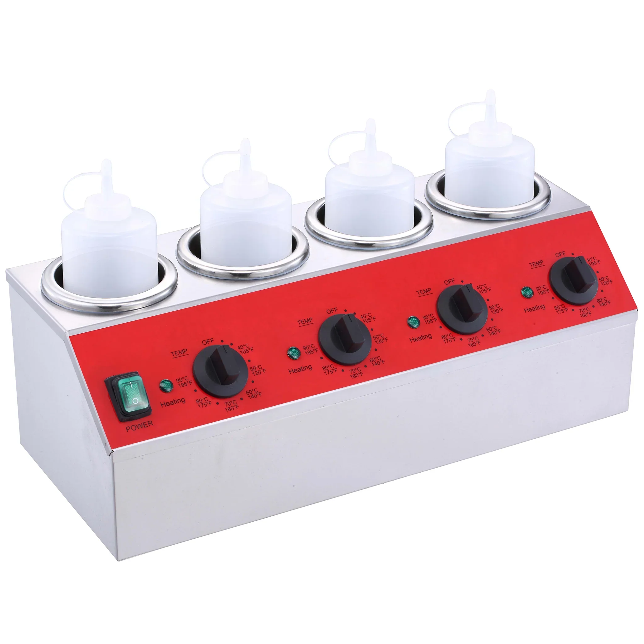 Alpha ABW-4 Quadruple Topping Bottle Warmer