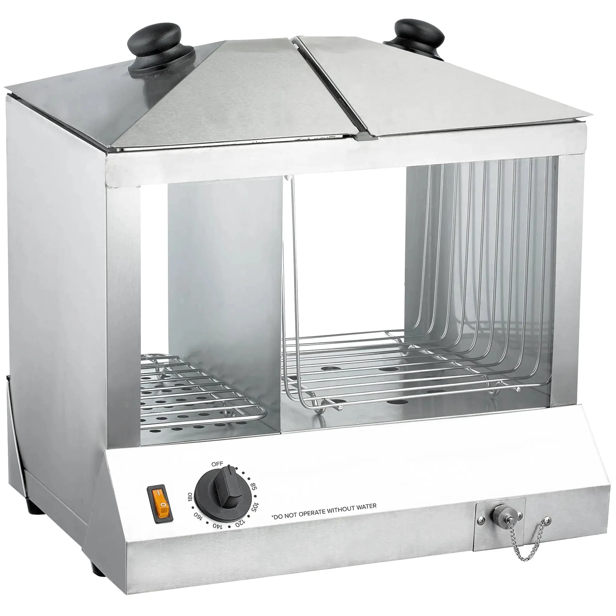 Alpha AHS-200 Hot Dog Steamer & Display