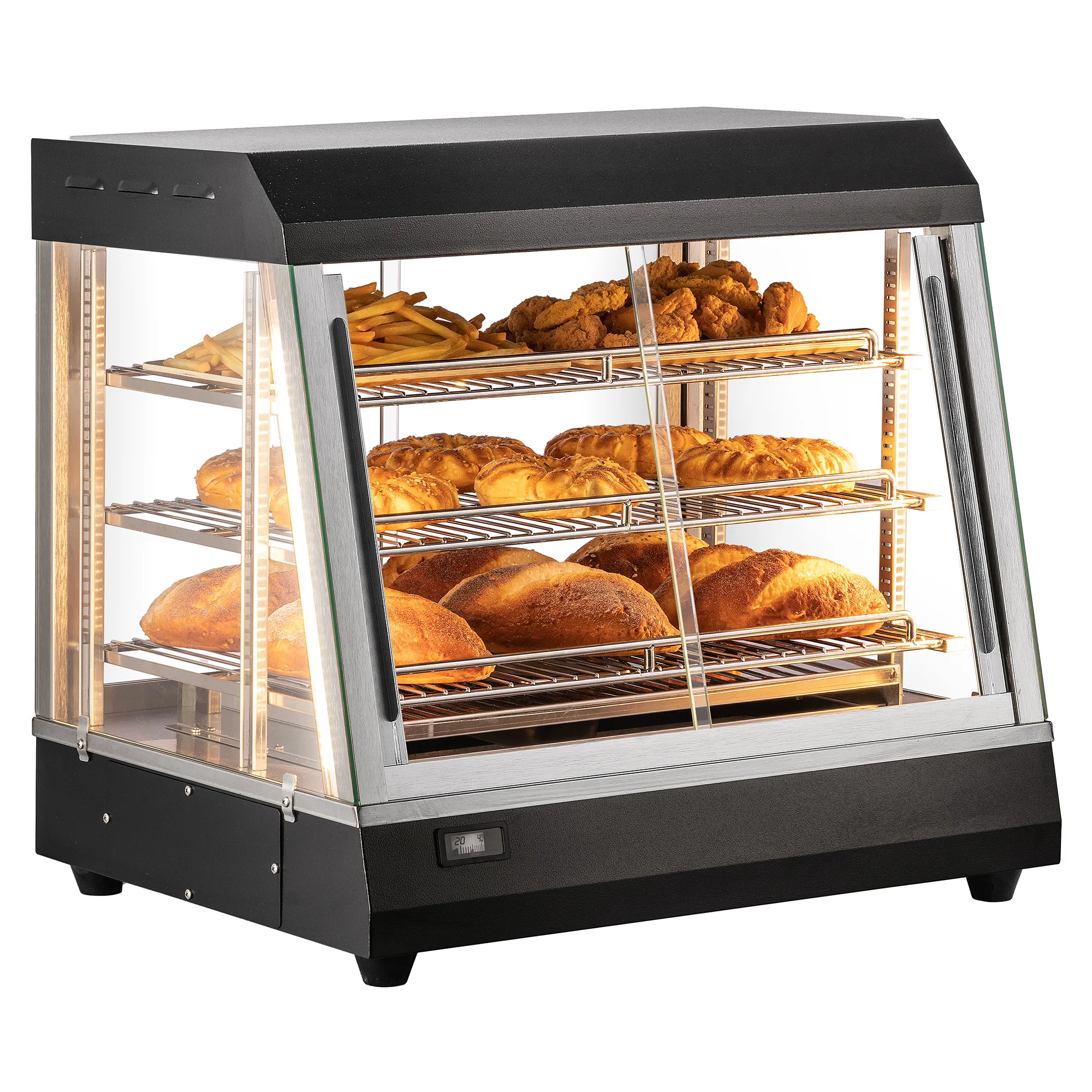 Alpha APDW-26 Glass Display 26" Food Warmer