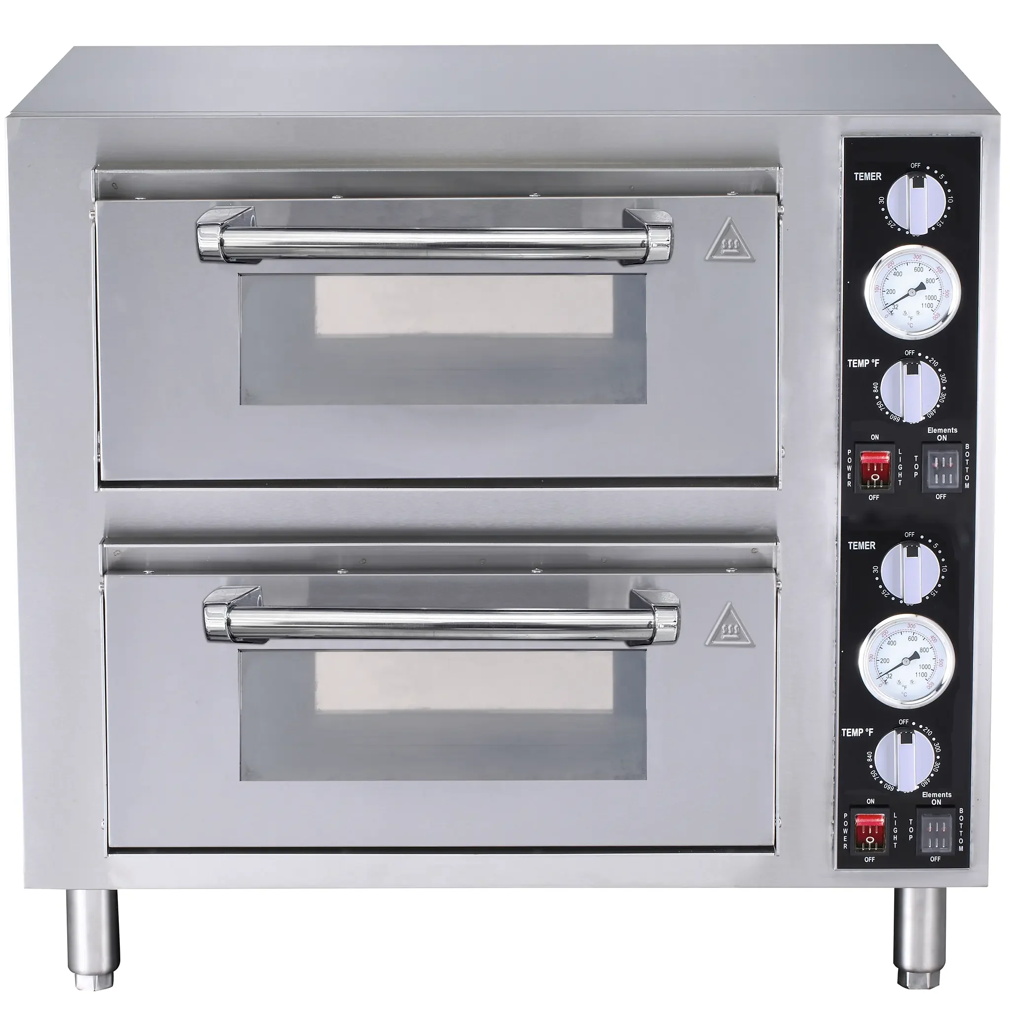 Alpha APO-2 Electric Double Counter Top Pizza Oven - 240V