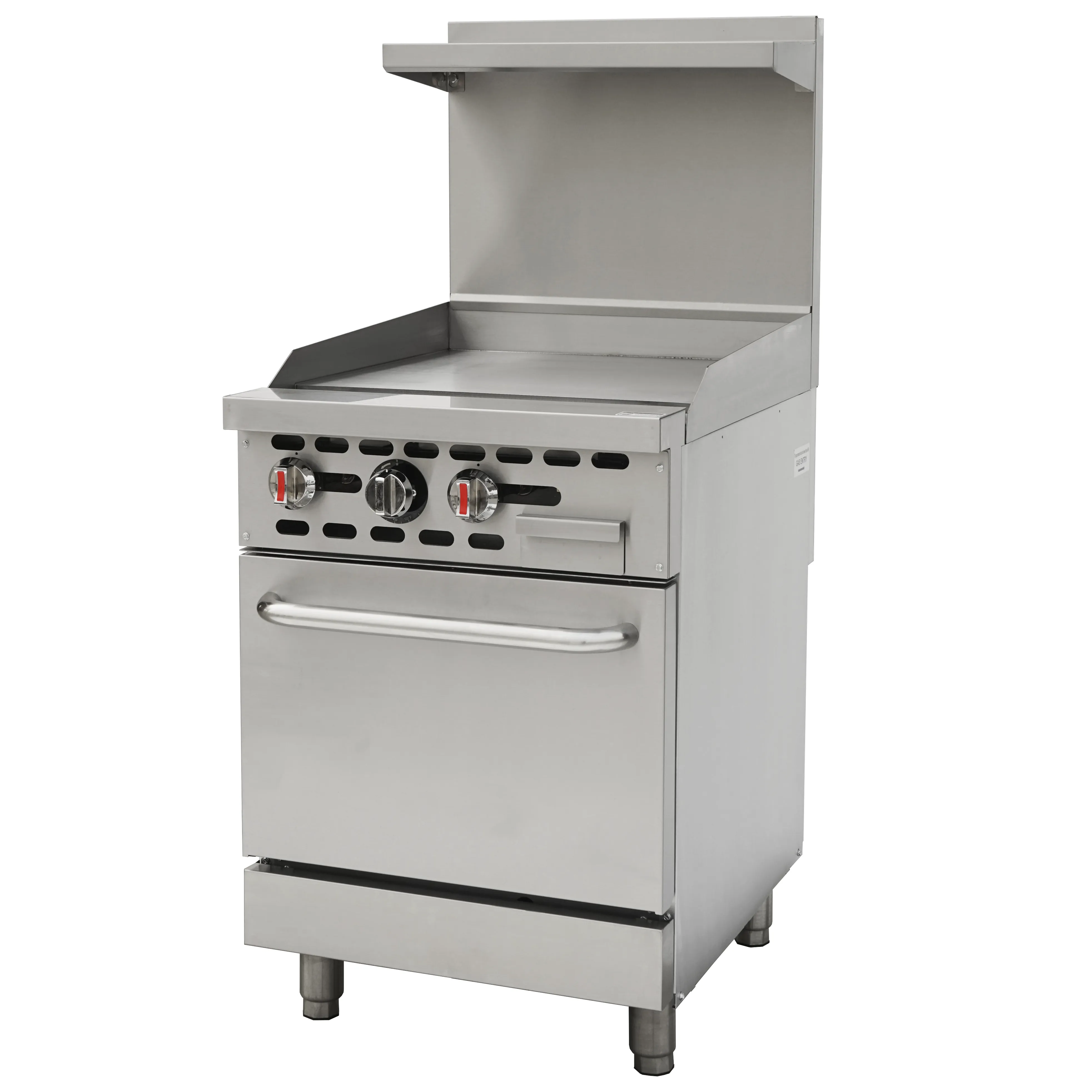 Alpha AR24-24TG Natural Gas/Propane 24" Griddle Top Cooking Range
