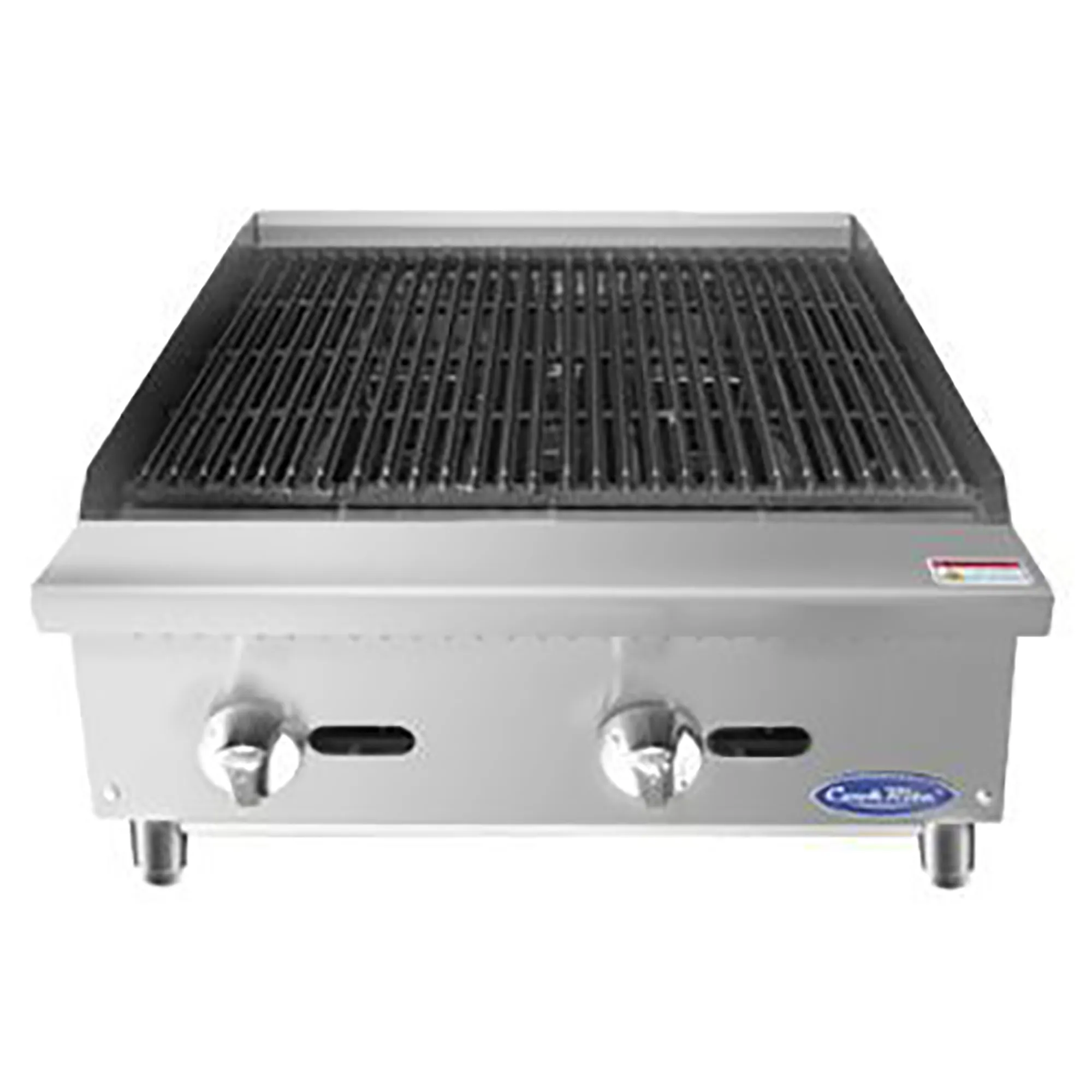 Atosa ATRC/ATCB-24 Series Natural Gas/Propane 24" Heavy Duty Charbroiler - Radiant or Lava Rock