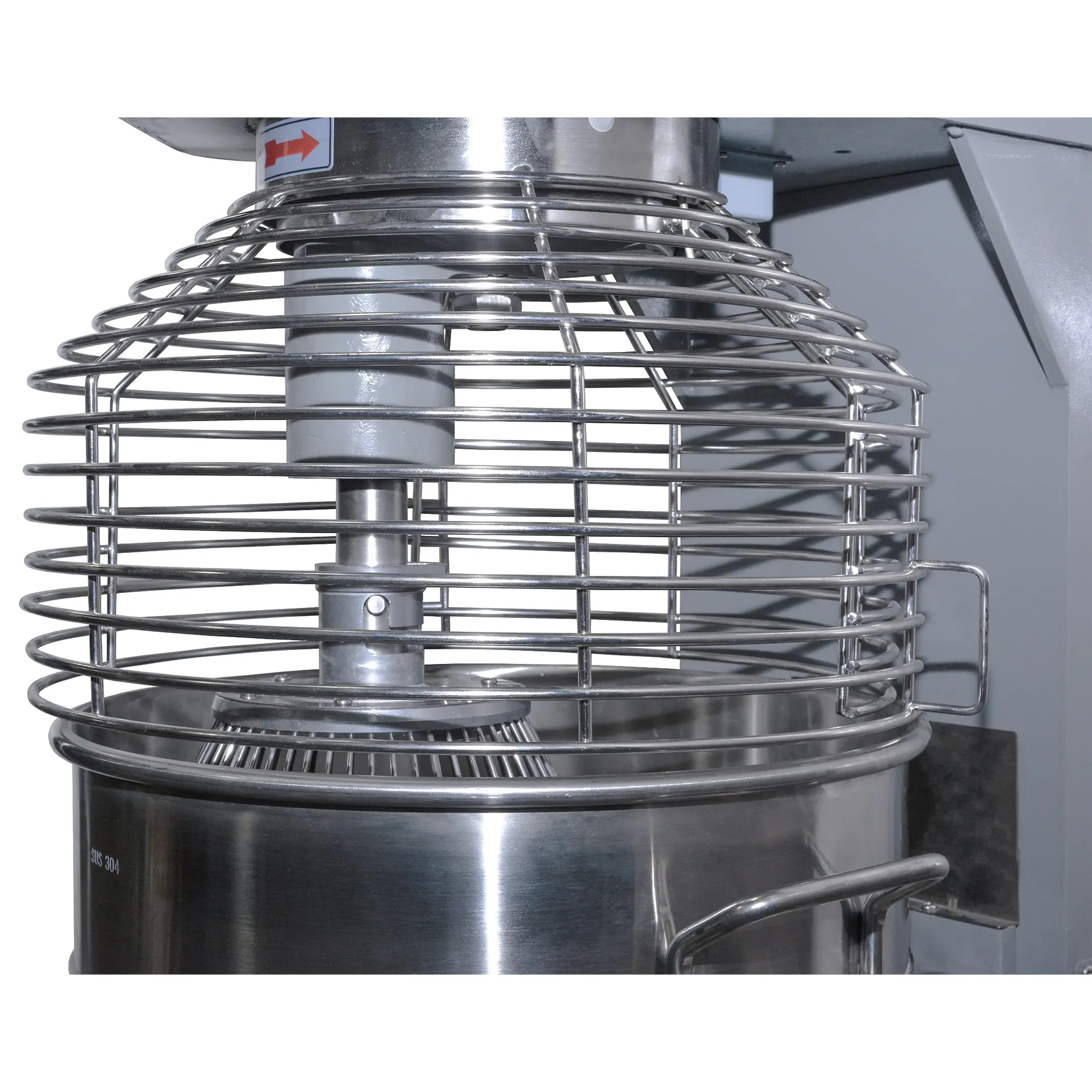 Alpha AVP-60 Commercial Planetary Stand Mixer - 60 Qt Capacity, 208V, Single Phase - Image 3