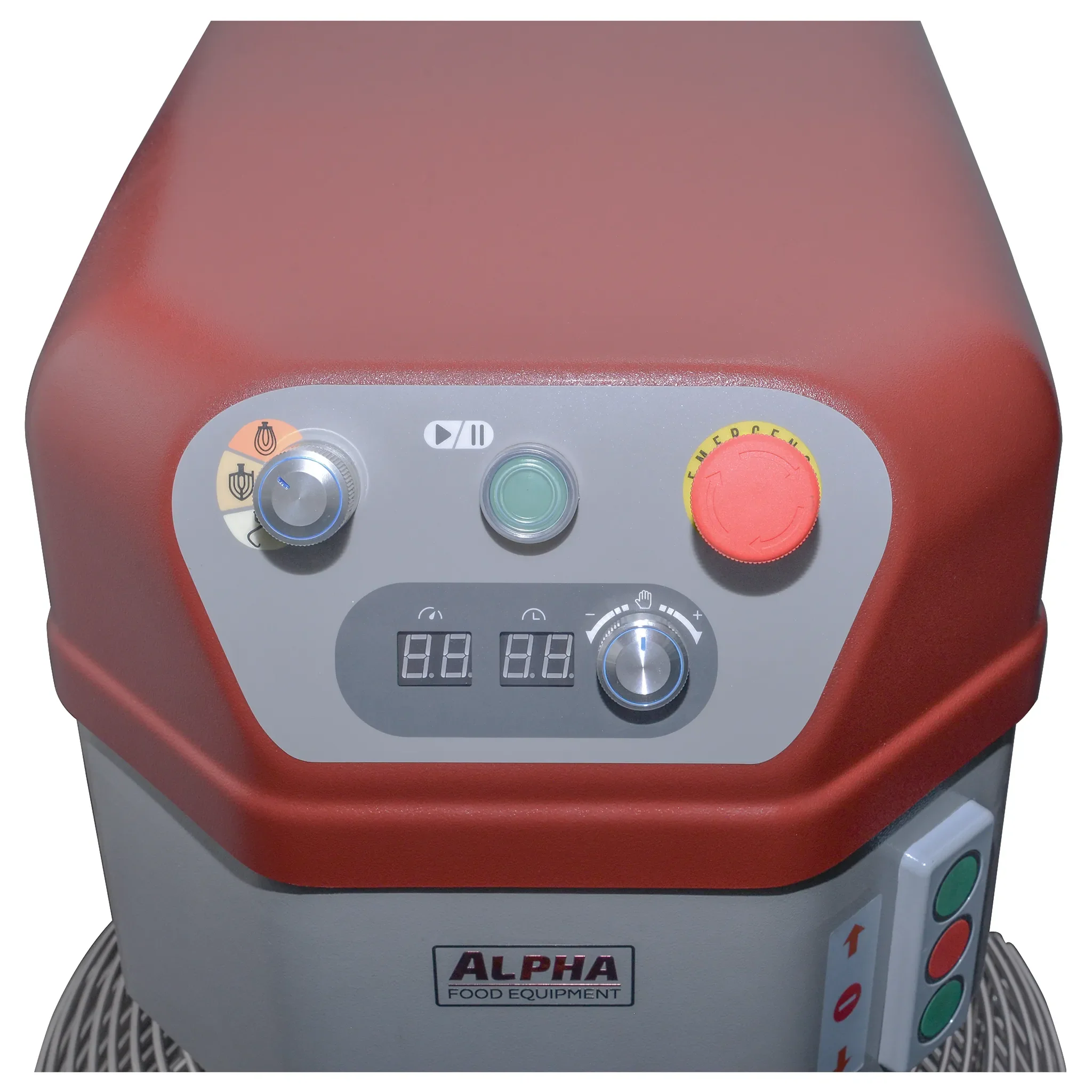 Alpha AVP-60 Commercial Planetary Stand Mixer - 60 Qt Capacity, 208V, Single Phase - Image 8