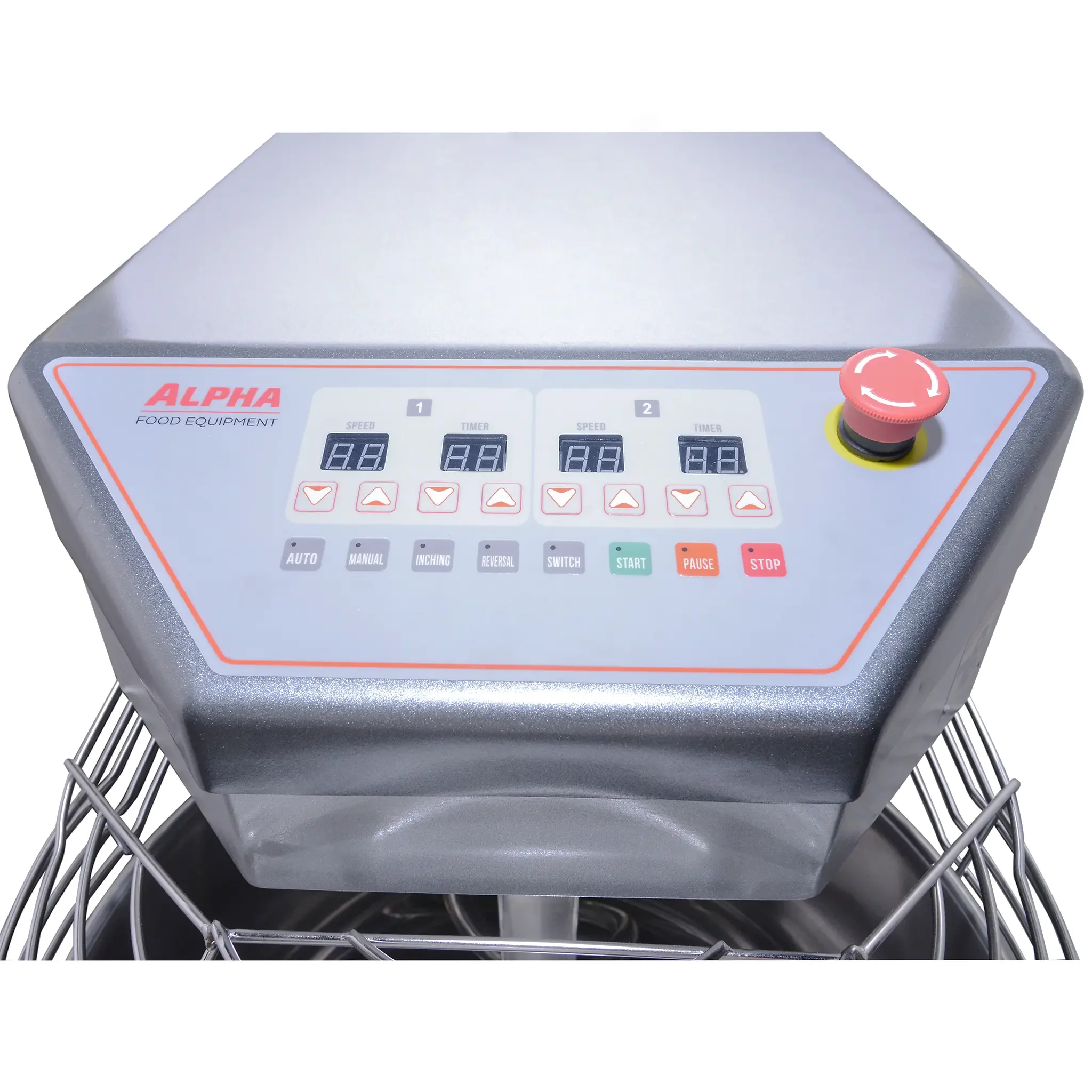 Alpha AVS-50 Ten Speed Commercial Spiral Mixer - 50Qt Capacity, 208V Single Phase - Image 3