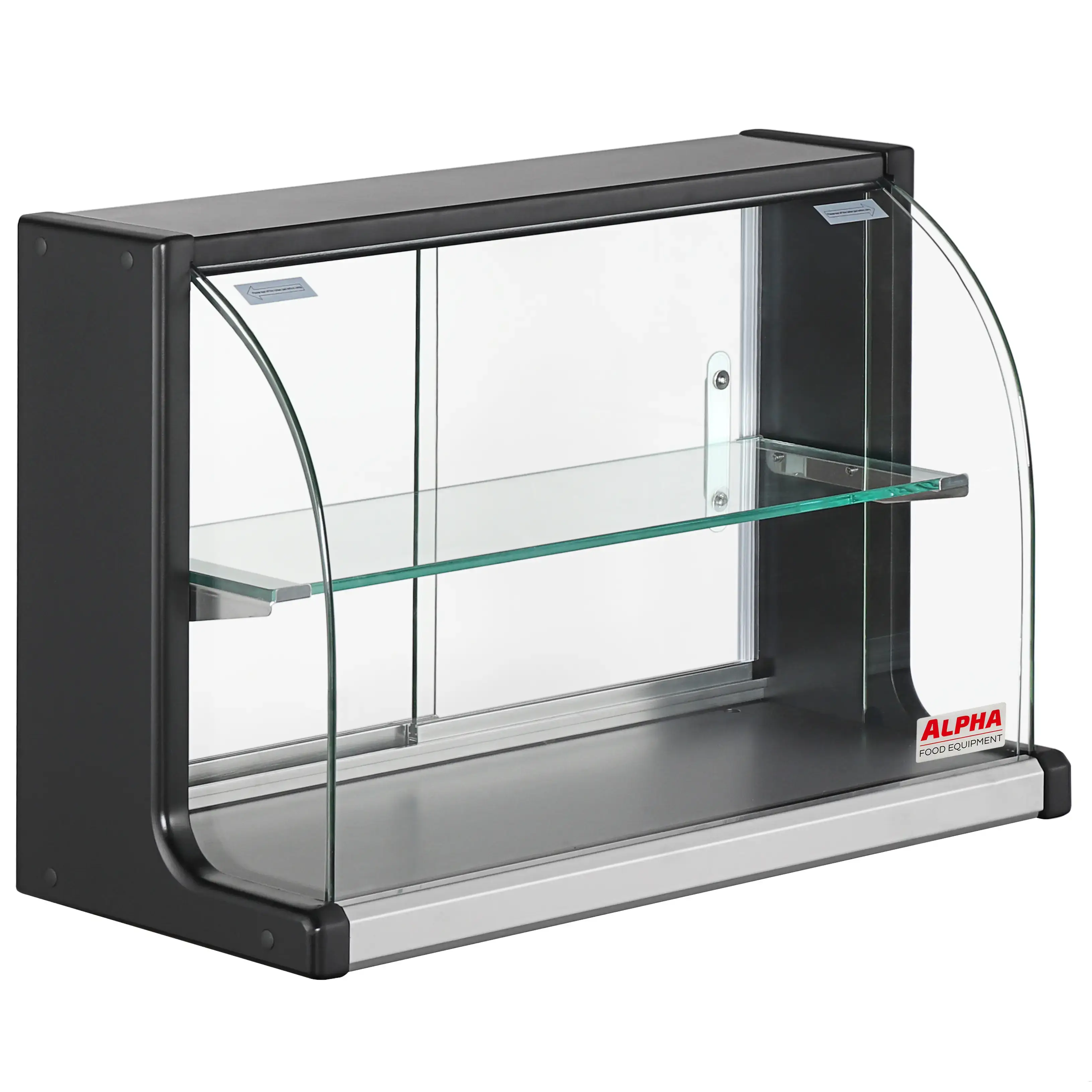Alpha NAD-26 Glass Countertop 26" Wide Dry Display Case