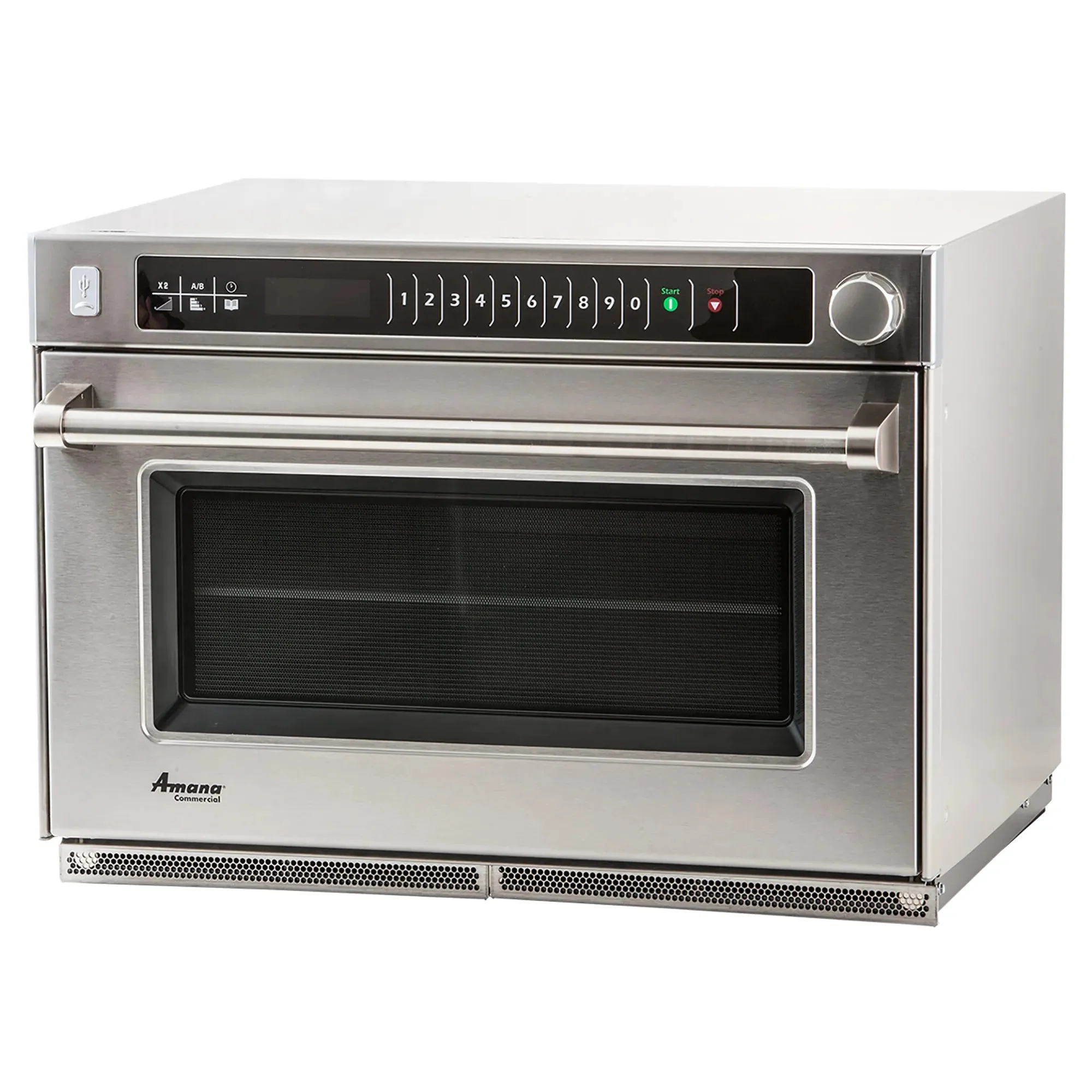 Amana AMSO22 Heavy Volume Microwave Steamer - 2200W, Fits (2) 4" Deep Full-Size Pans