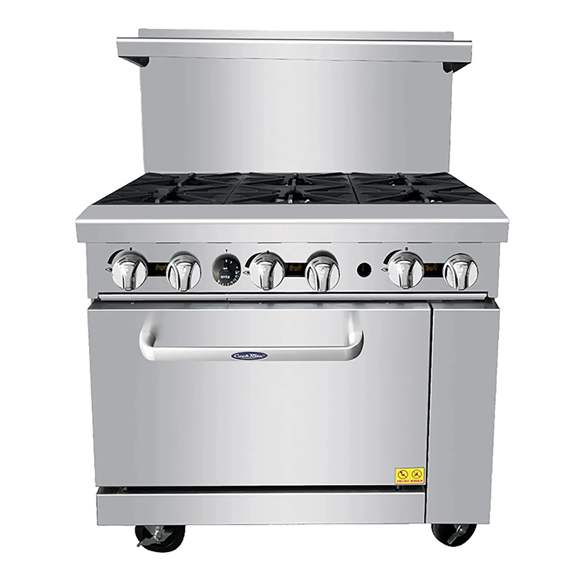 Atosa AGR-6B Natural Gas/Propane 36" Stove Top Range - 6 Burners