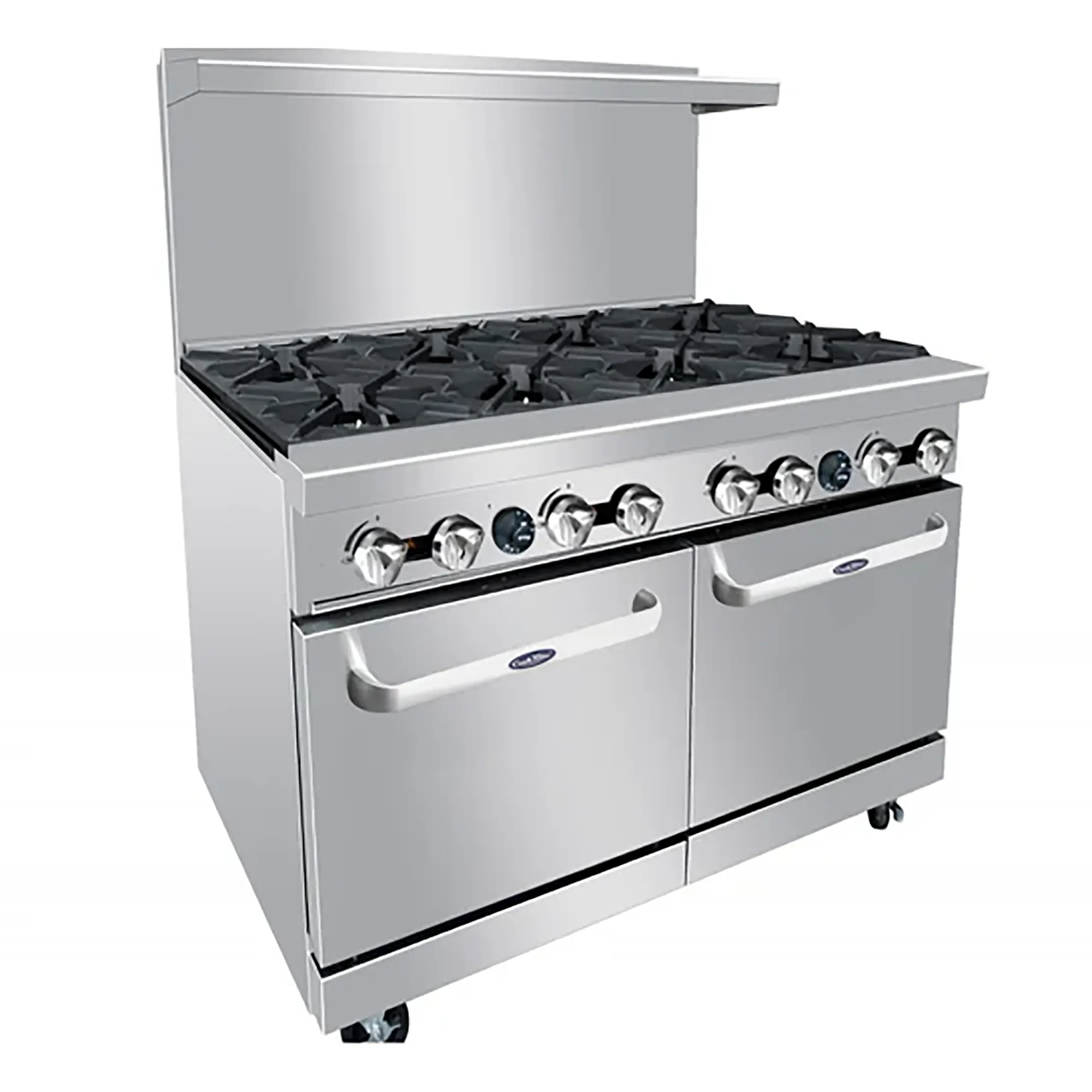 Atosa AGR-8B Natural Gas/Propane 48" Stove Top Cooking Range - 8 Burners - Image 2