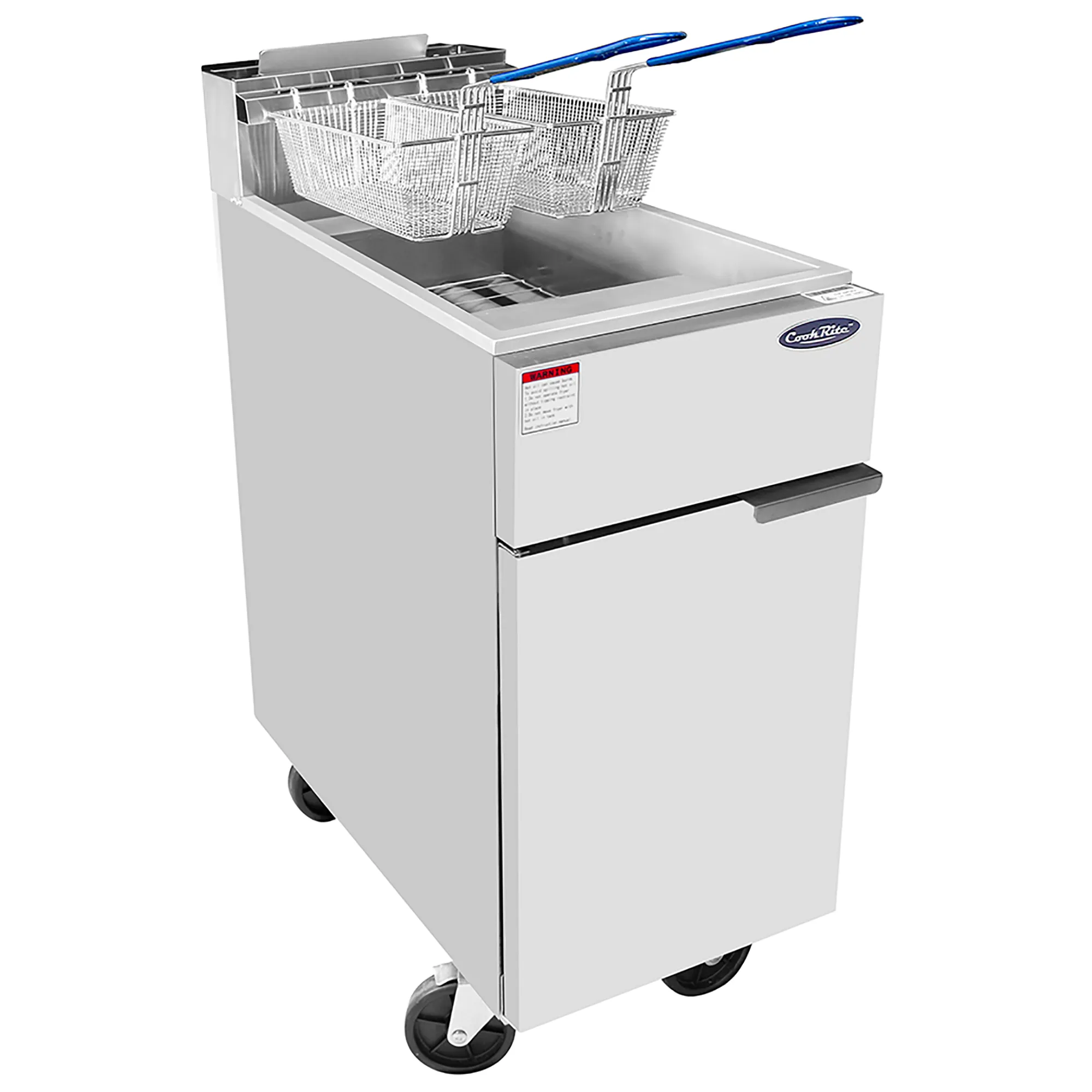 Atosa ATFS-35ES Natural Gas/Propane 35LB High Efficiency Fryer - Image 2