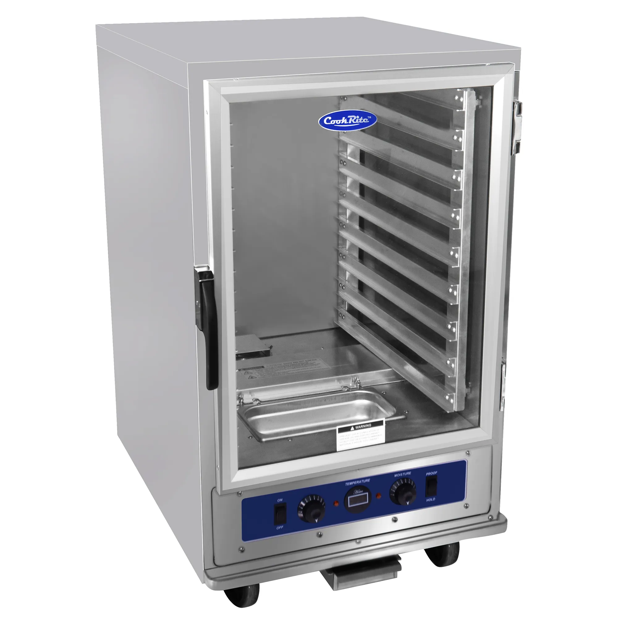 Atosa ATHC-9ES Premium Insulated Heated Holding Cabinet - 9 Full Size Sheet Pan Capacity - Image 2