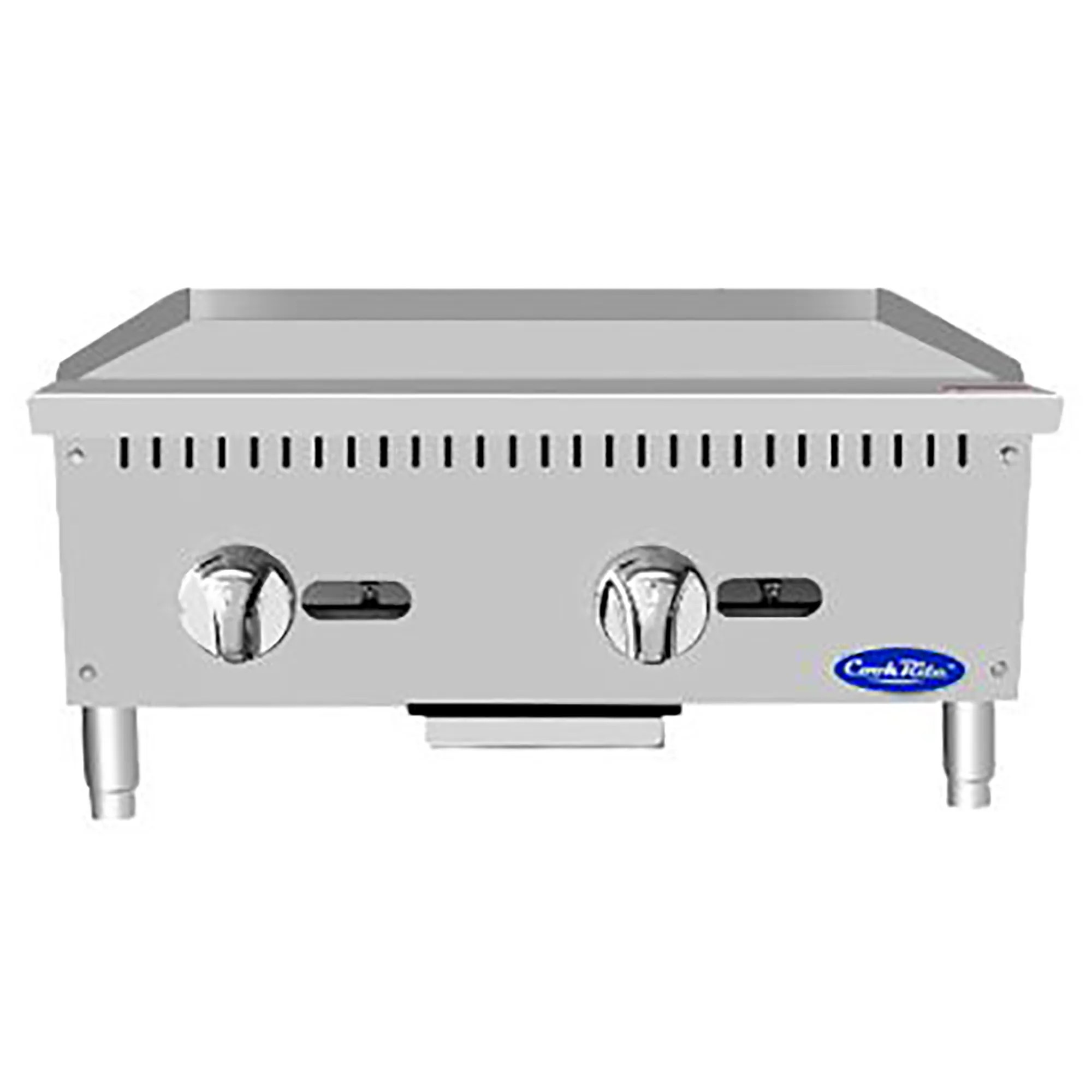 Atosa ATMG-24 Natural Gas/Propane 24" Manual Griddle - 19.9" Deep Plate