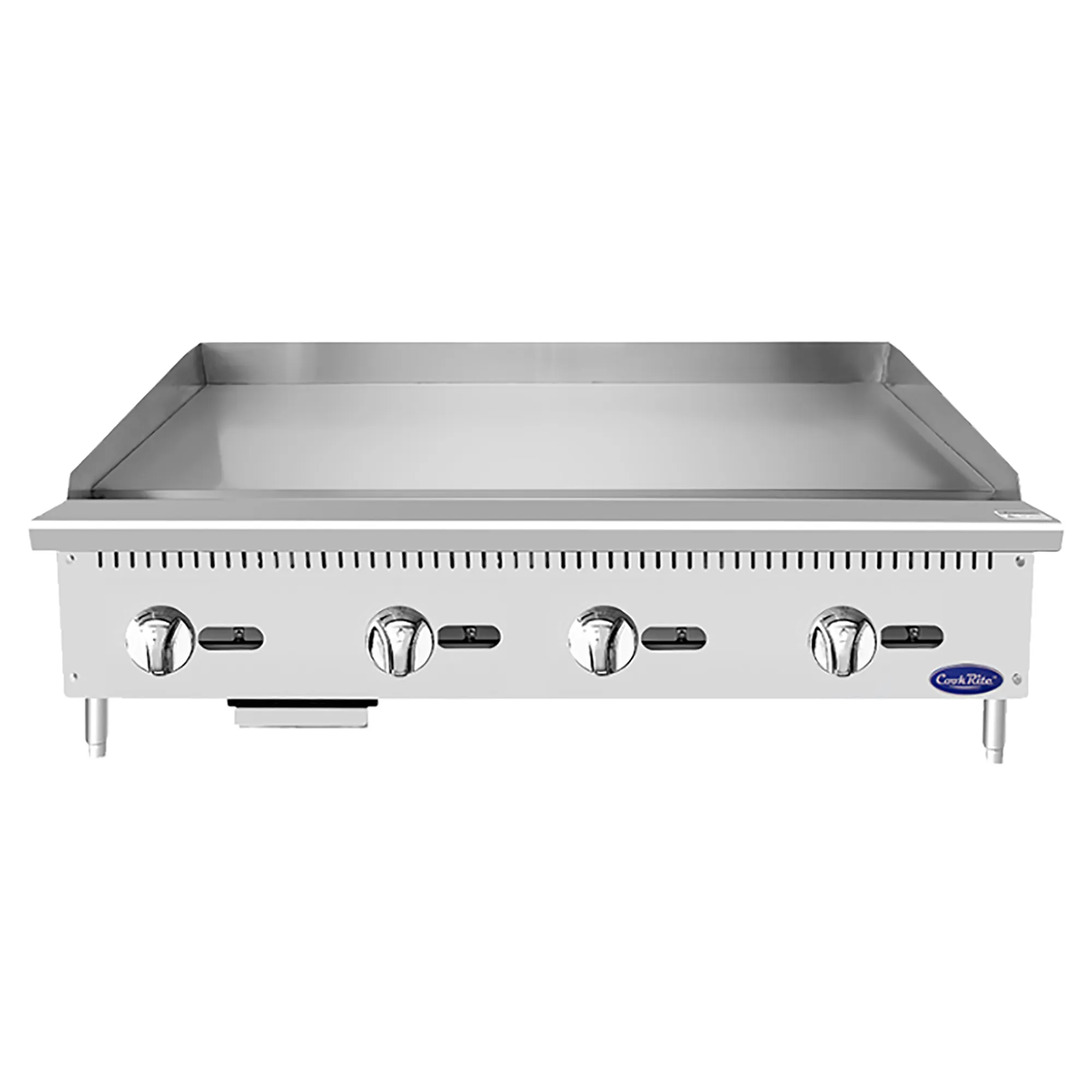 Atosa ATMG-48 Natural Gas/Propane 48" Manual Griddle - 19.9" Deep Plate