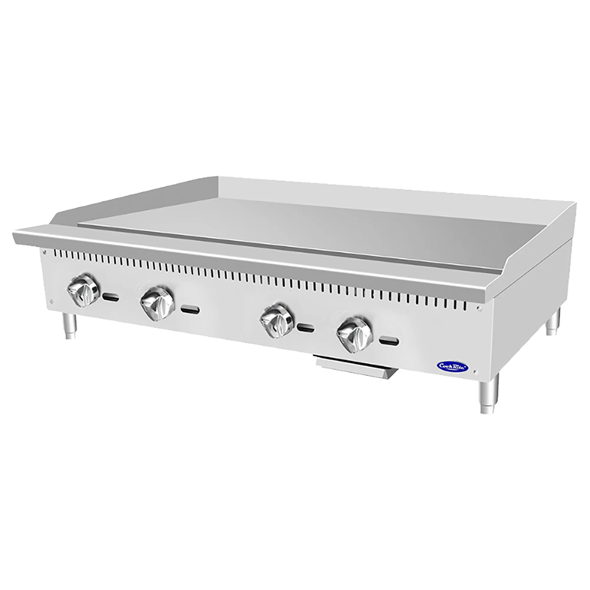 Atosa ATMG-48 Natural Gas/Propane 48" Manual Griddle - 19.9" Deep Plate - Image 2