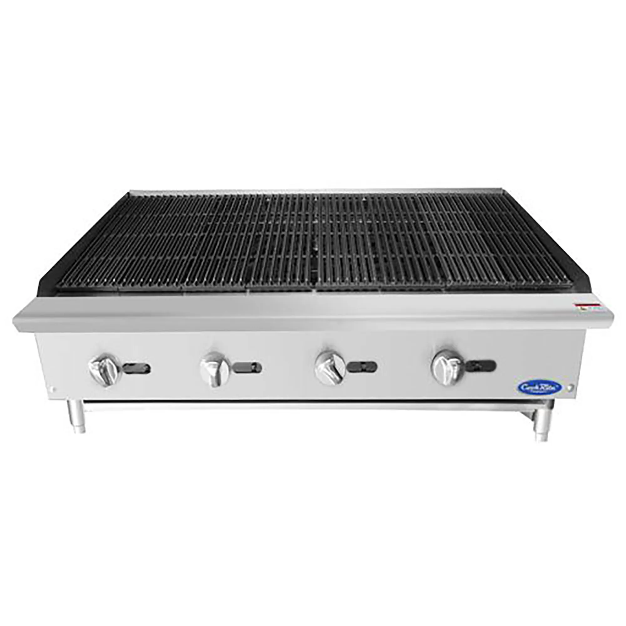 Atosa ATRC/ATCB-48 Series Natural Gas/Propane 48" Heavy Duty Charbroiler - Radiant or Lava Rock