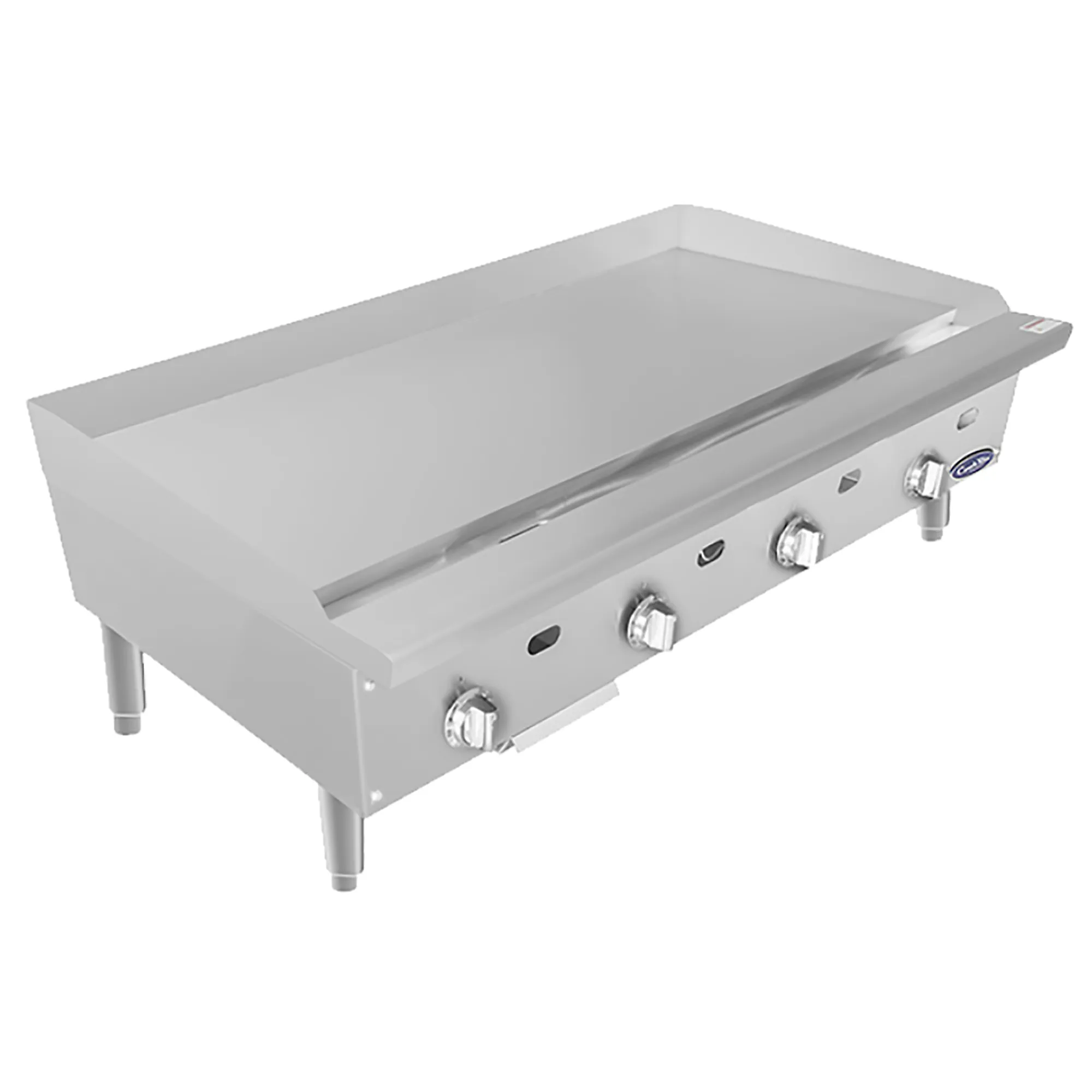 Atosa ATTG-48 Natural Gas/Propane 48" Thermostatic Griddle - 19.9" Deep Plate - Image 3