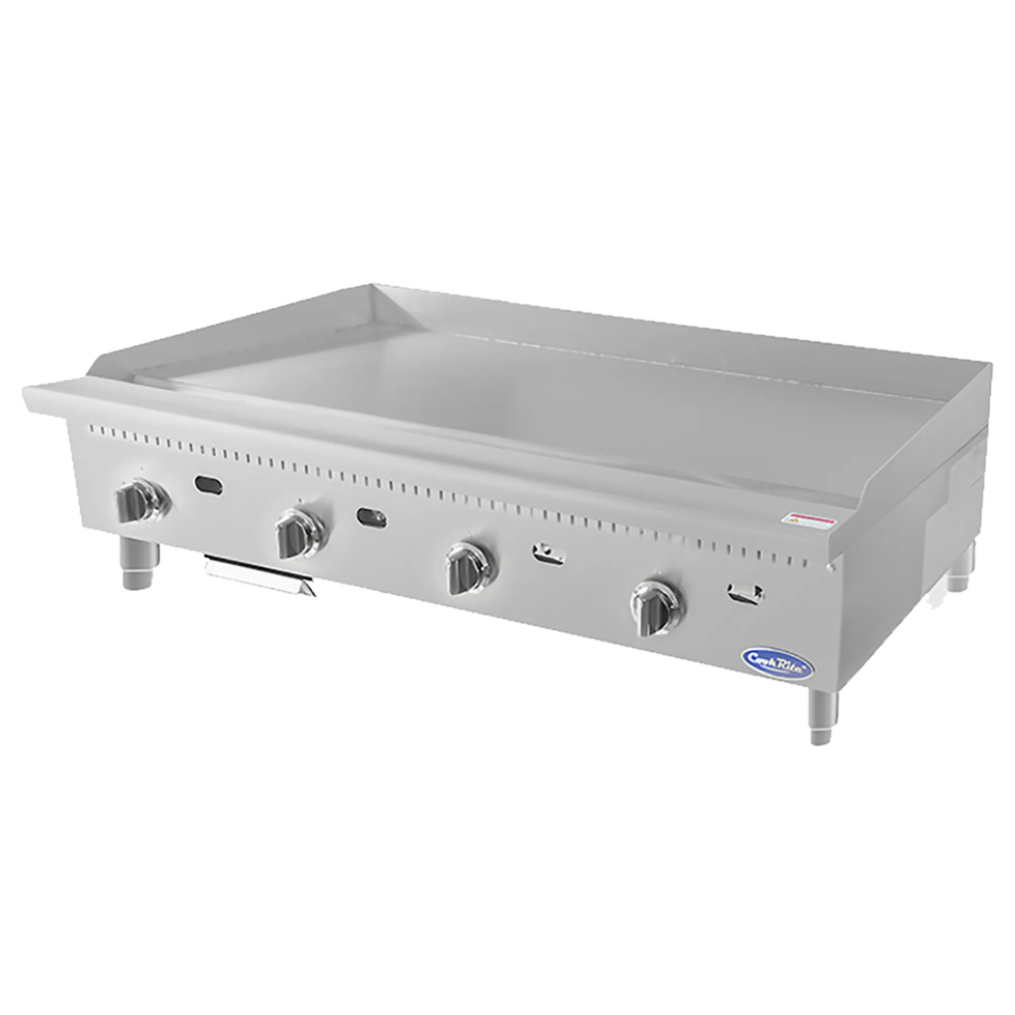 Atosa ATTG-48 Natural Gas/Propane 48" Thermostatic Griddle - 19.9" Deep Plate - Image 4