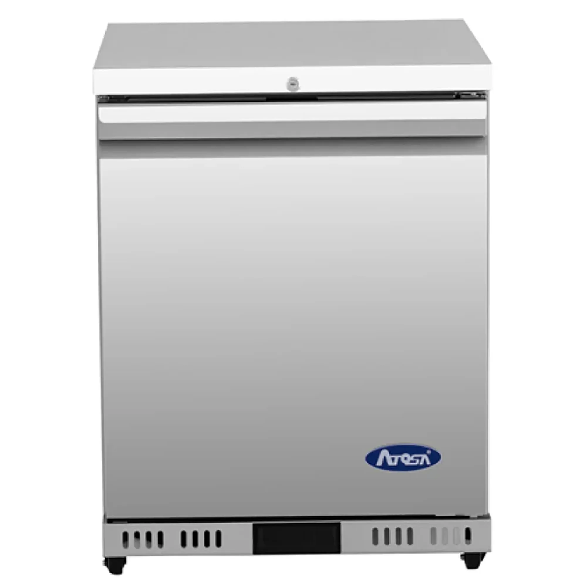 Atosa AUF24SD Single Door 24" Freezer Work Table