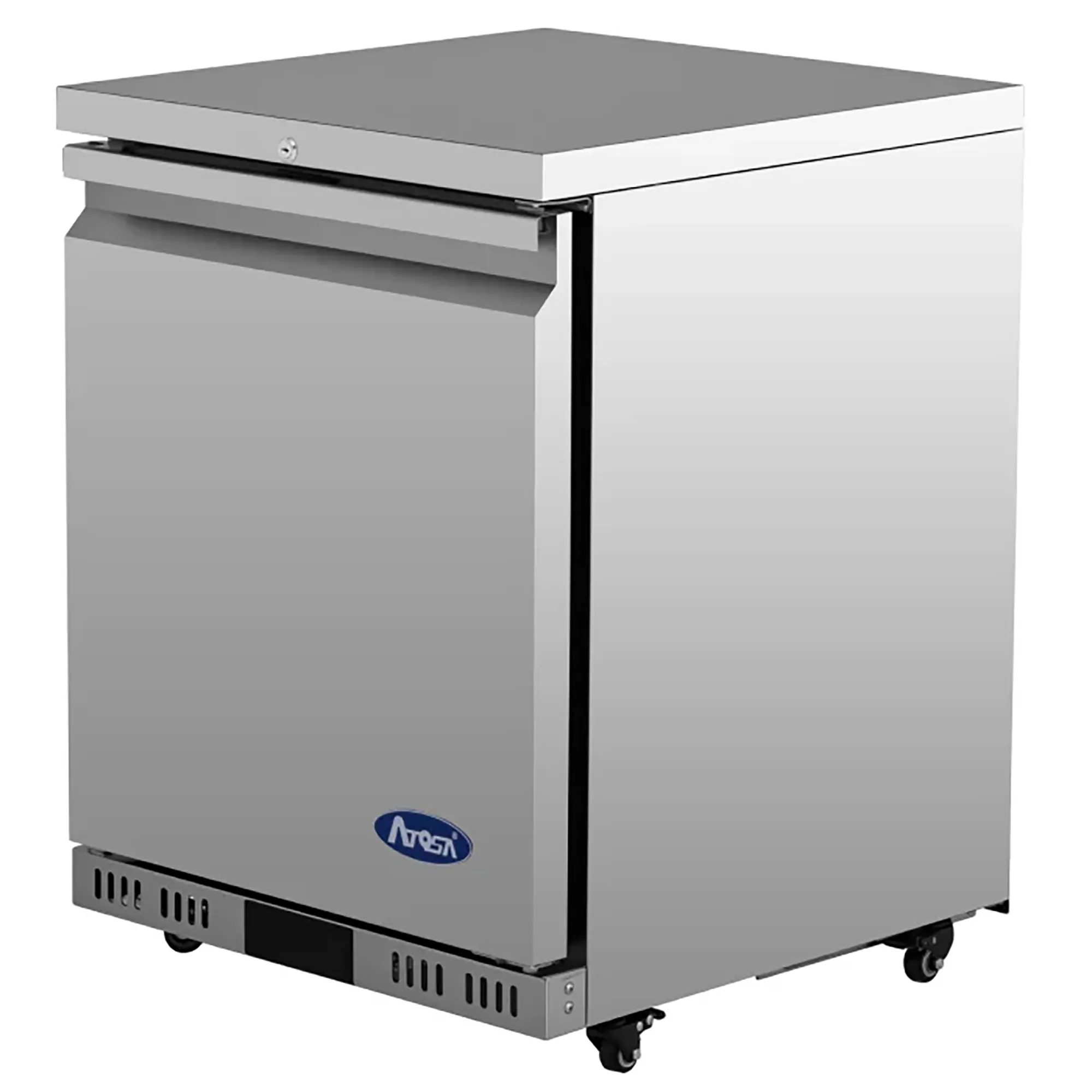Atosa AUF24SD Single Door 24" Freezer Work Table - Image 2