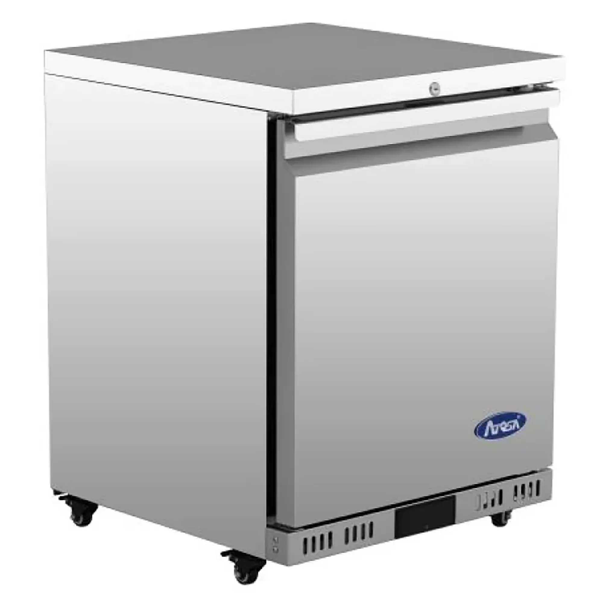 Atosa AUF24SD Single Door 24" Freezer Work Table - Image 3