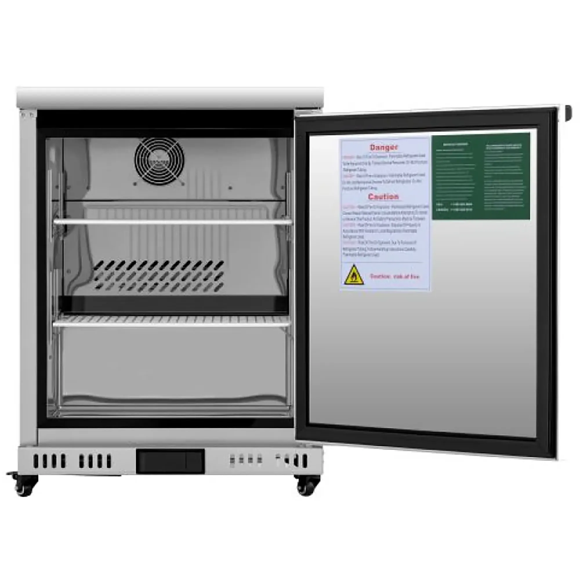 Atosa AUF24SD Single Door 24" Freezer Work Table - Image 4