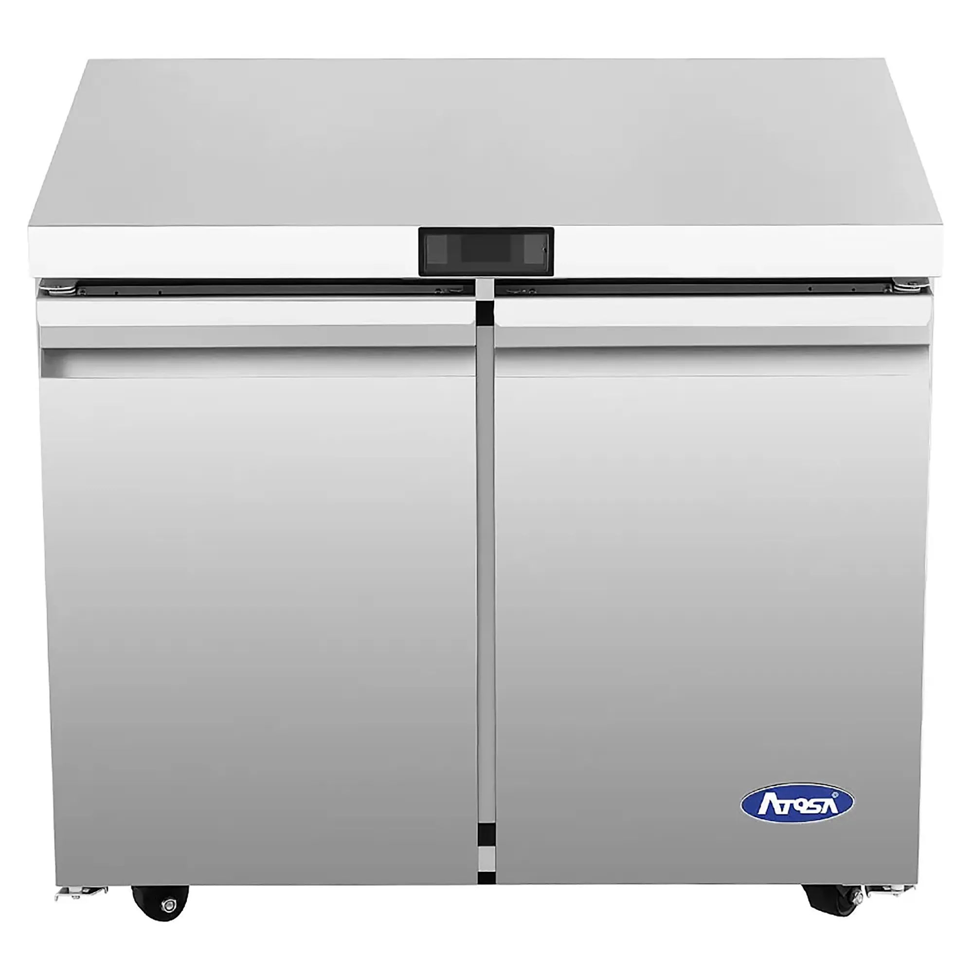 Atosa AUF36SD Double Door 36" Freezer Work Table - Various Configurations