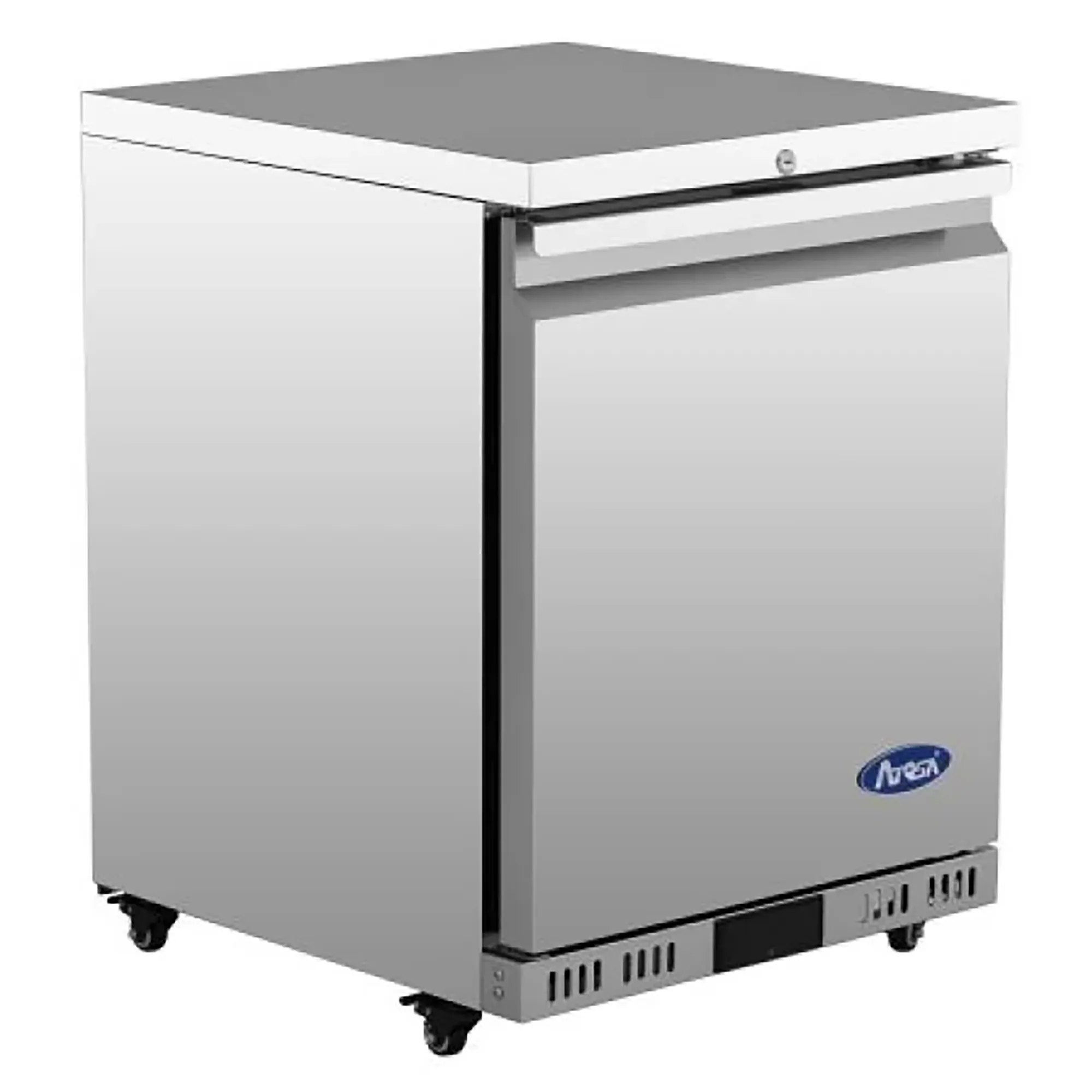 Atosa AUR24SD Single Door 24" Refrigerated Work Table - Image 2