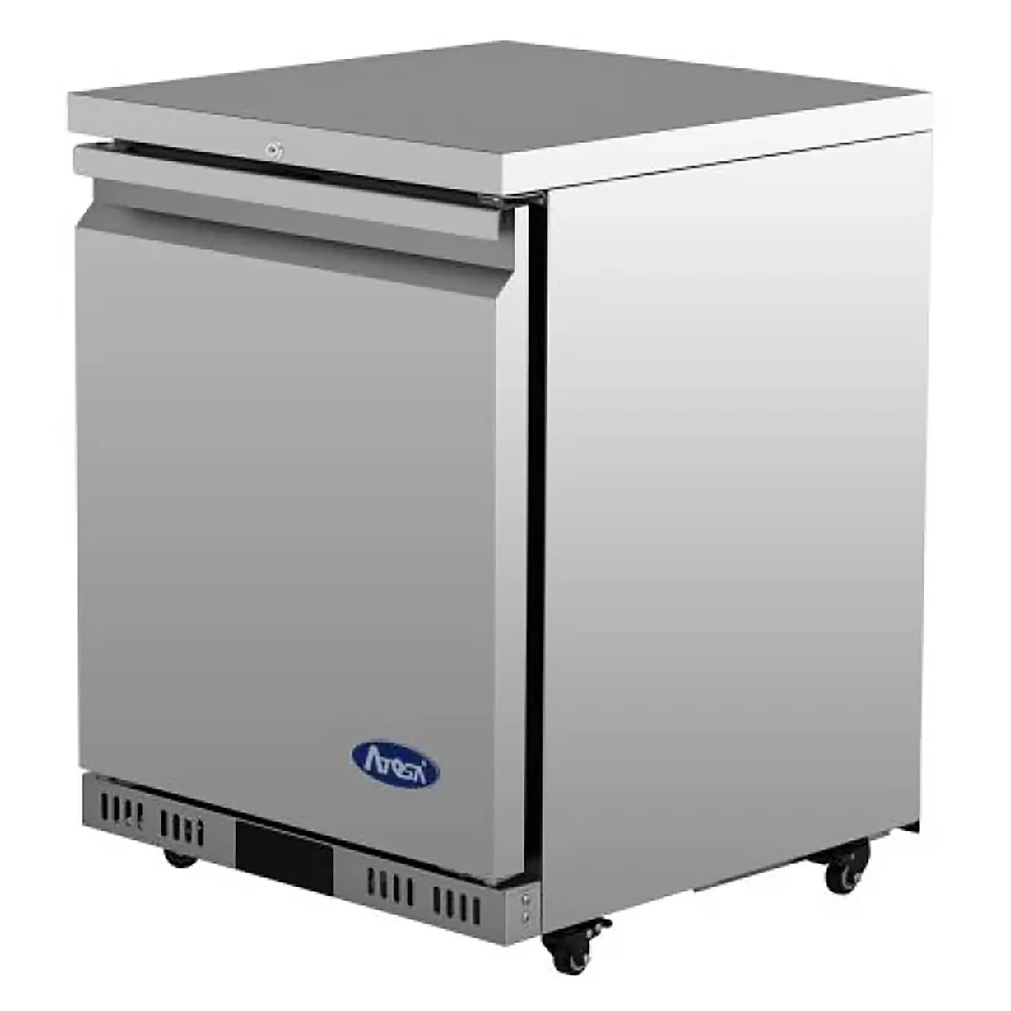 Atosa AUR24SD Single Door 24" Refrigerated Work Table - Image 3