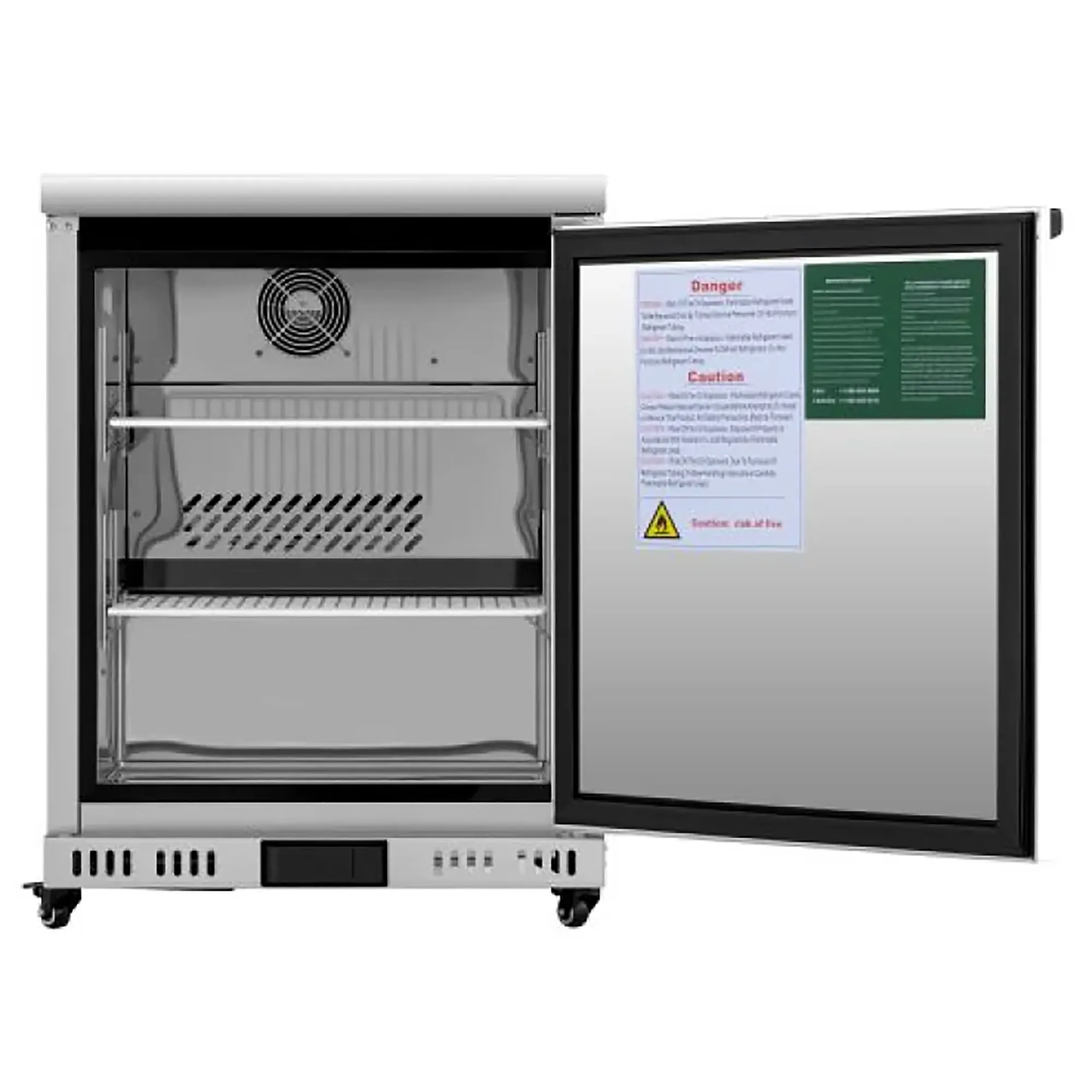 Atosa AUR24SD Single Door 24" Refrigerated Work Table - Image 4