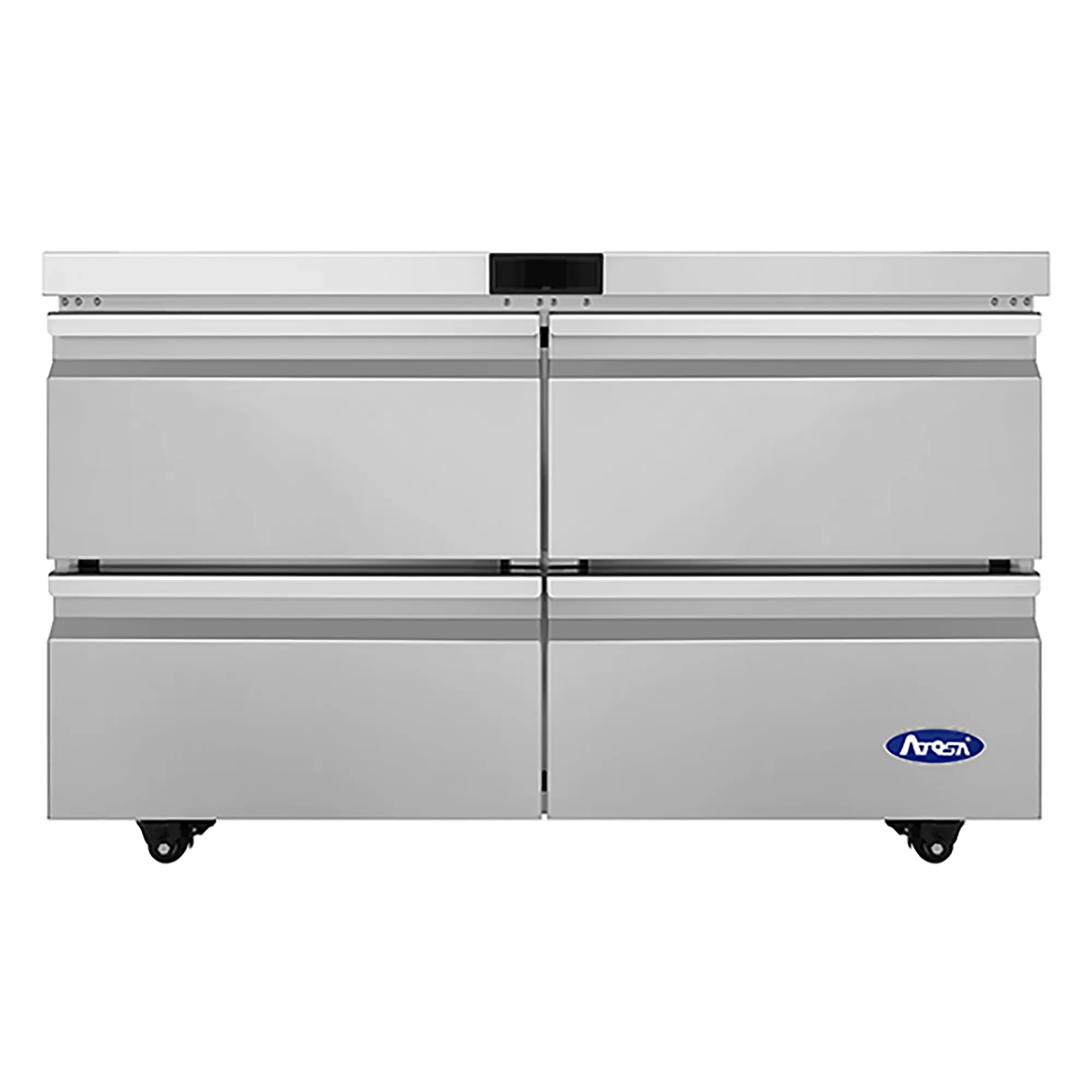 Atosa AUR48SD Double Door 48" Refrigerated Work Table - Various Configurations - Image 2