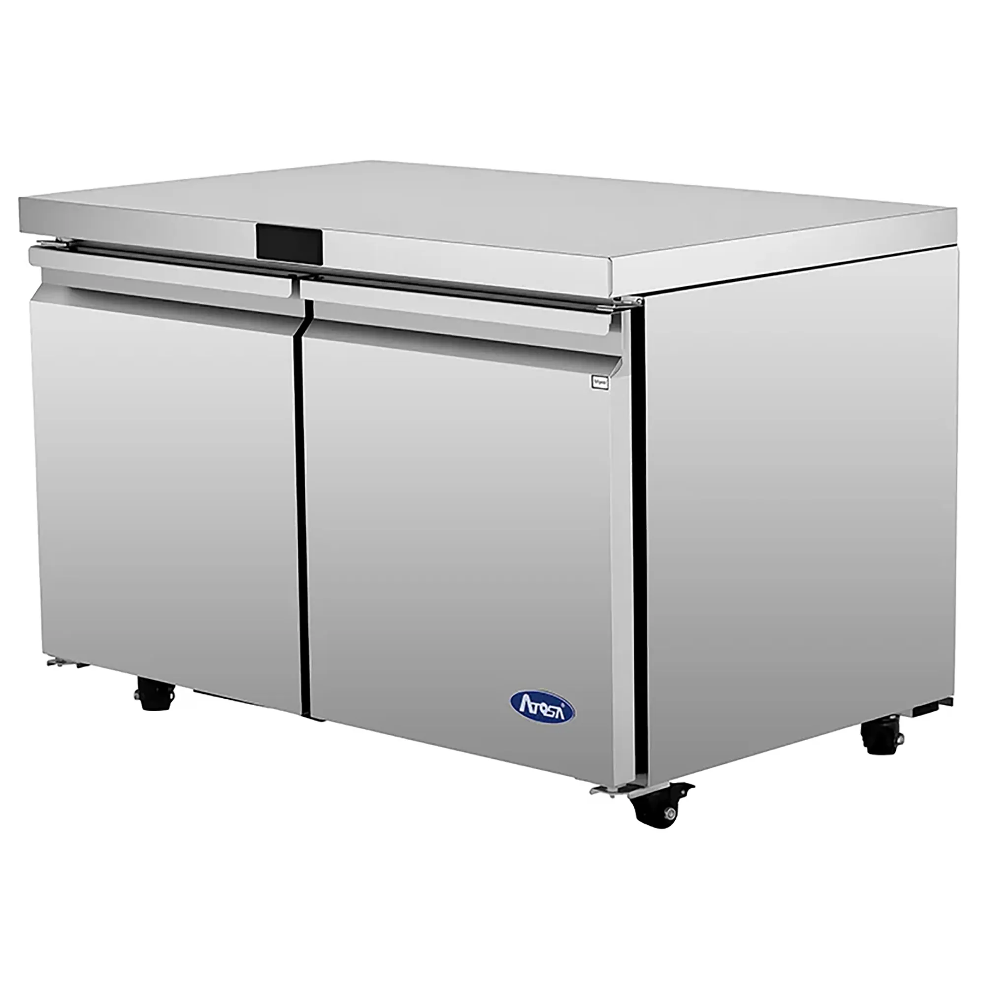 Atosa AUR48SD Double Door 48" Refrigerated Work Table - Various Configurations - Image 3