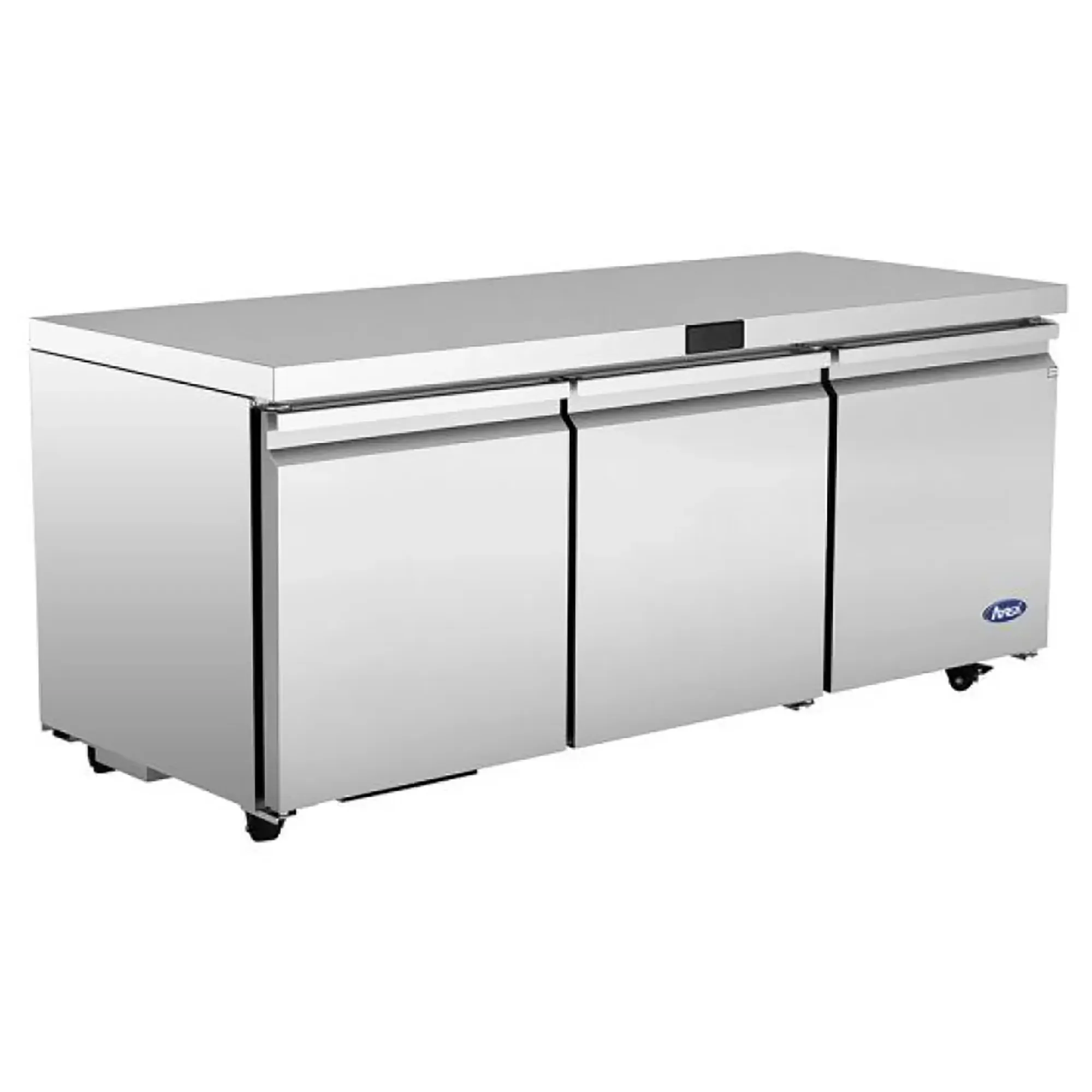 Atosa AUR72SD Triple Door 72" Refrigerated Work Table - Various Configurations - Image 4