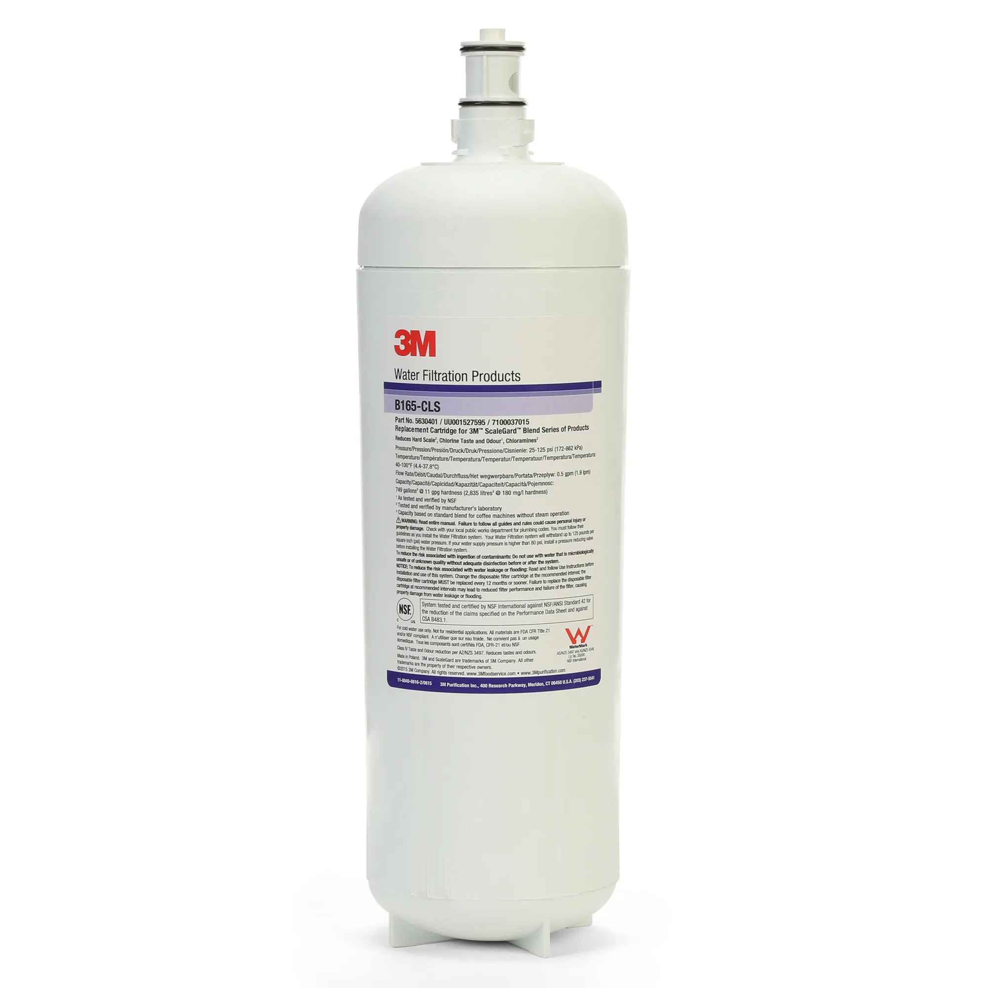 Atosa B165-CLS Combi Oven 3M Water Filter Replacement Cartridge