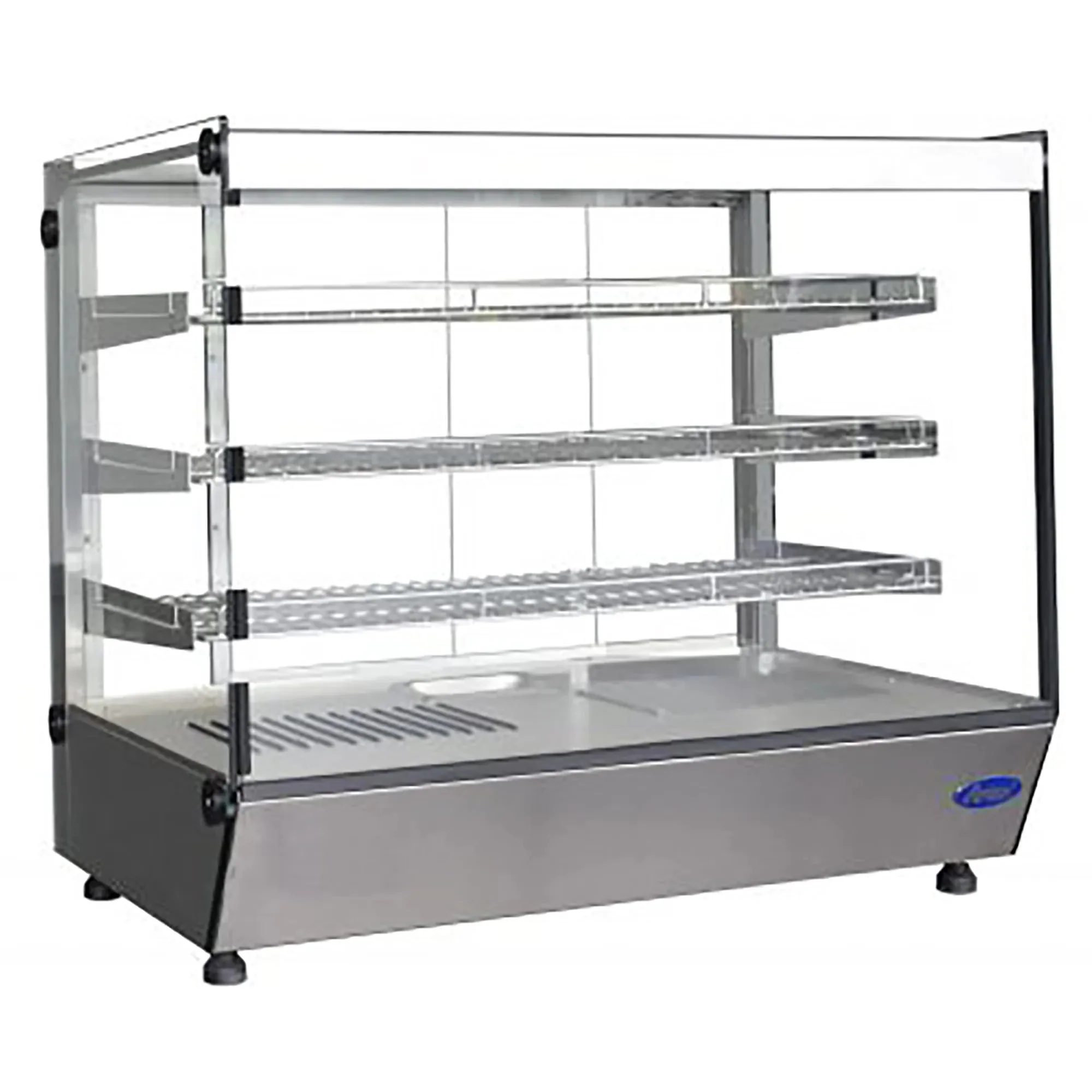 Atosa CHDS-53 Square Glass Display 28" Food Warmer