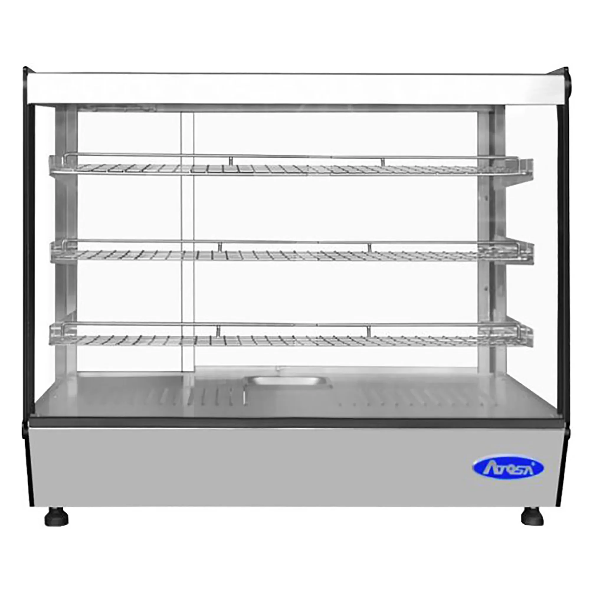 Atosa CHDS-53 Square Glass Display 28" Food Warmer - Image 2