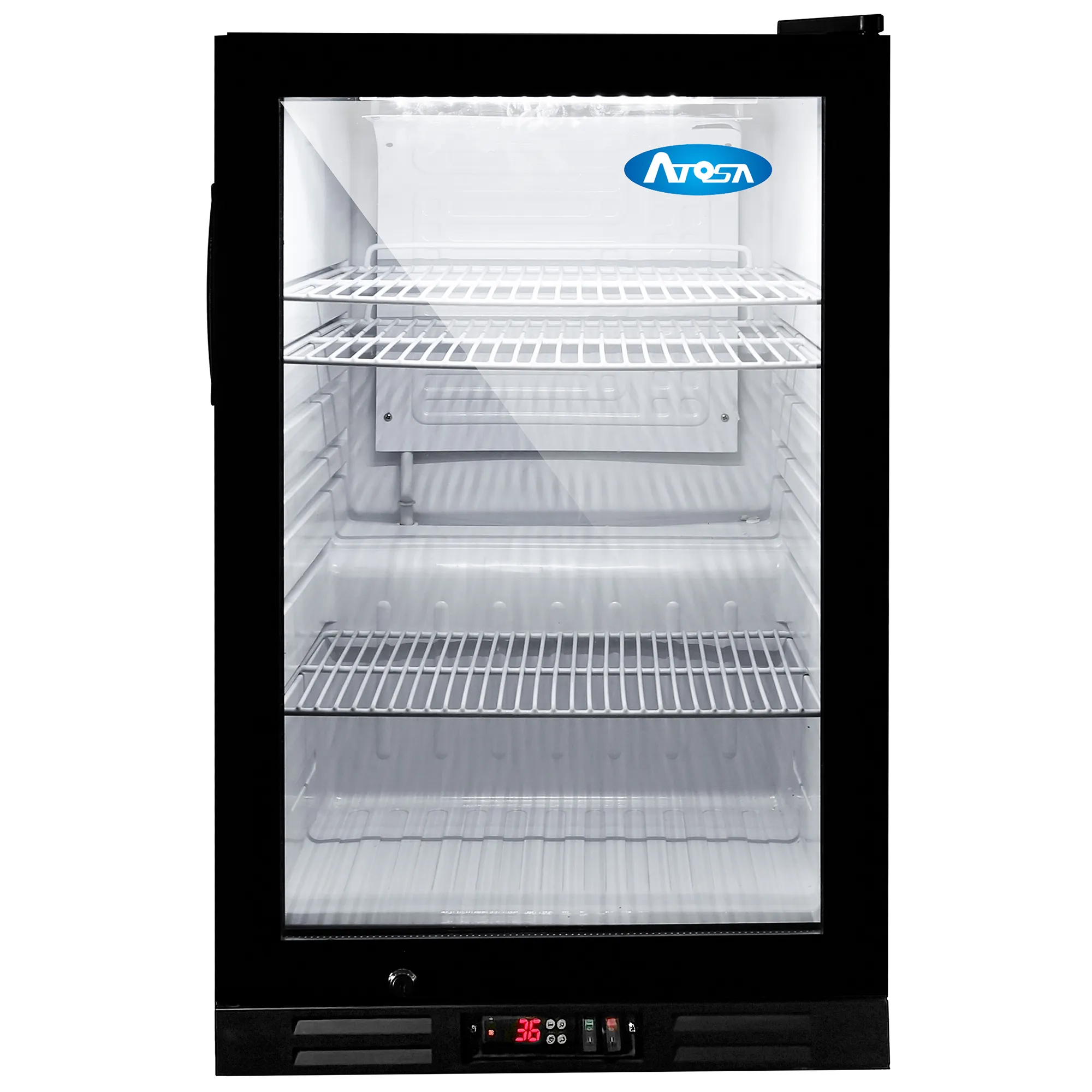 Atosa CTD-3T Single Door 17" Wide Counter Top Display Refrigerator