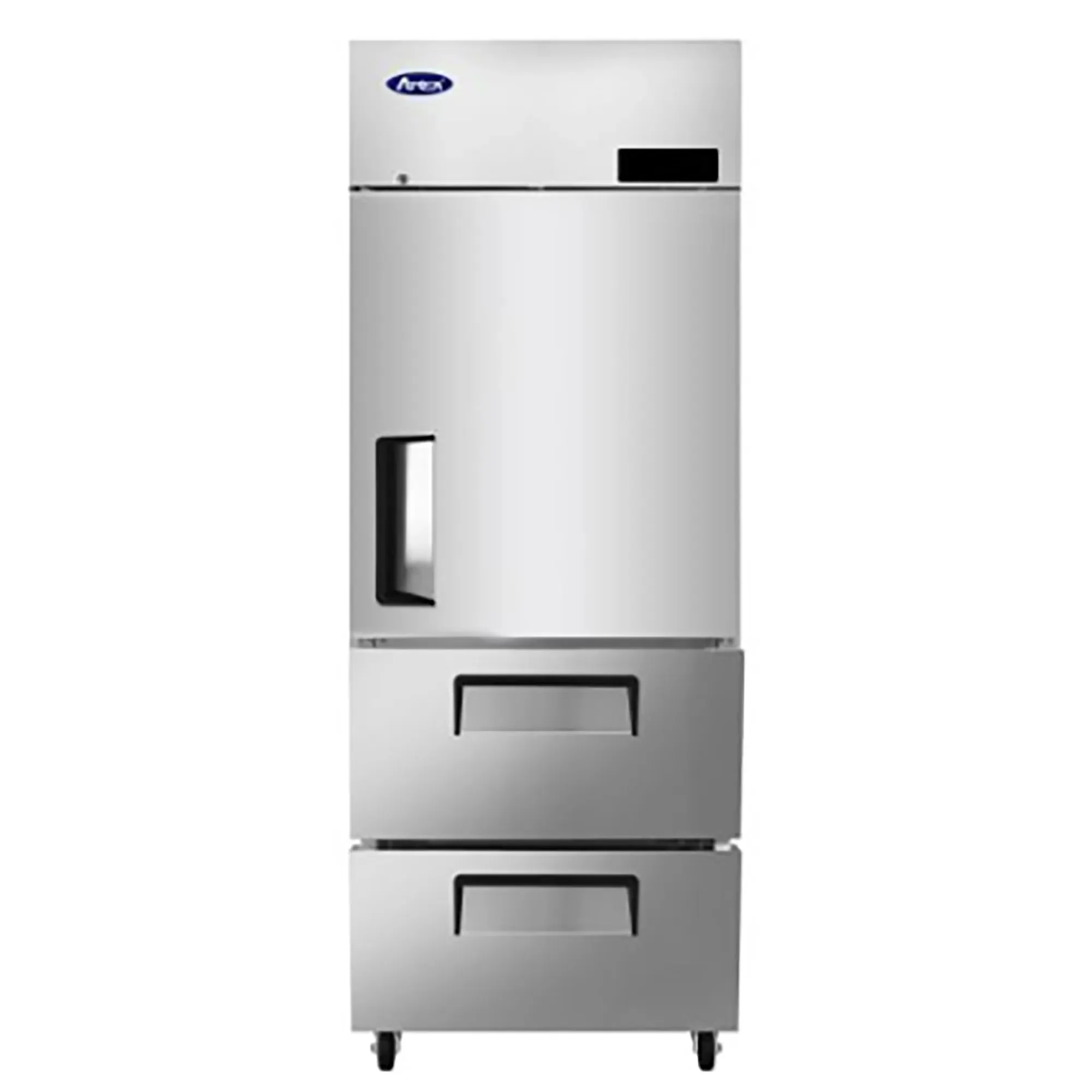 Atosa MBF8022GR 29" Wide Top Door with 2 Bottom Drawer Refrigerator