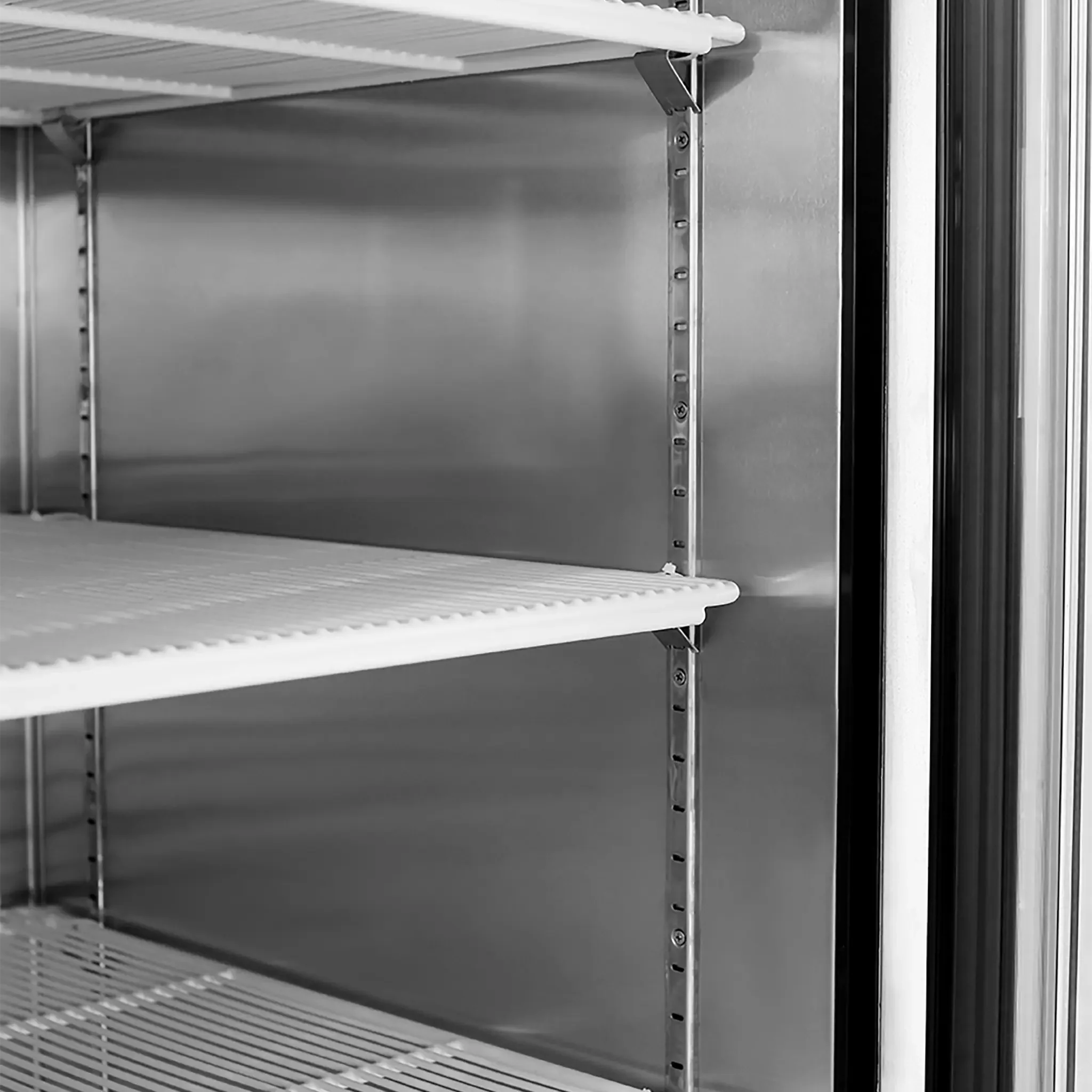 Atosa MCF8701GR Single Door 27" Wide Stainless Steel Display Freezer - Image 3