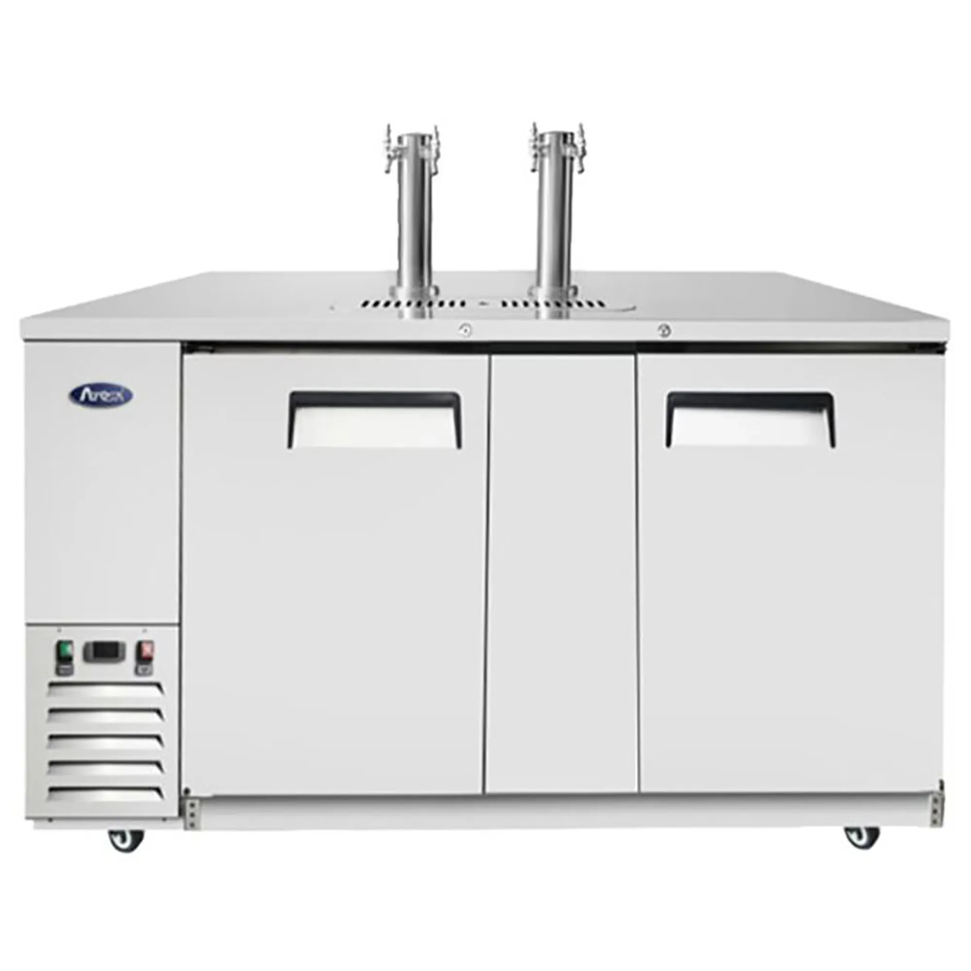 Atosa MKC68GR Double Door 68" Wide Keg Beer Dispensing Cooler - Image 2