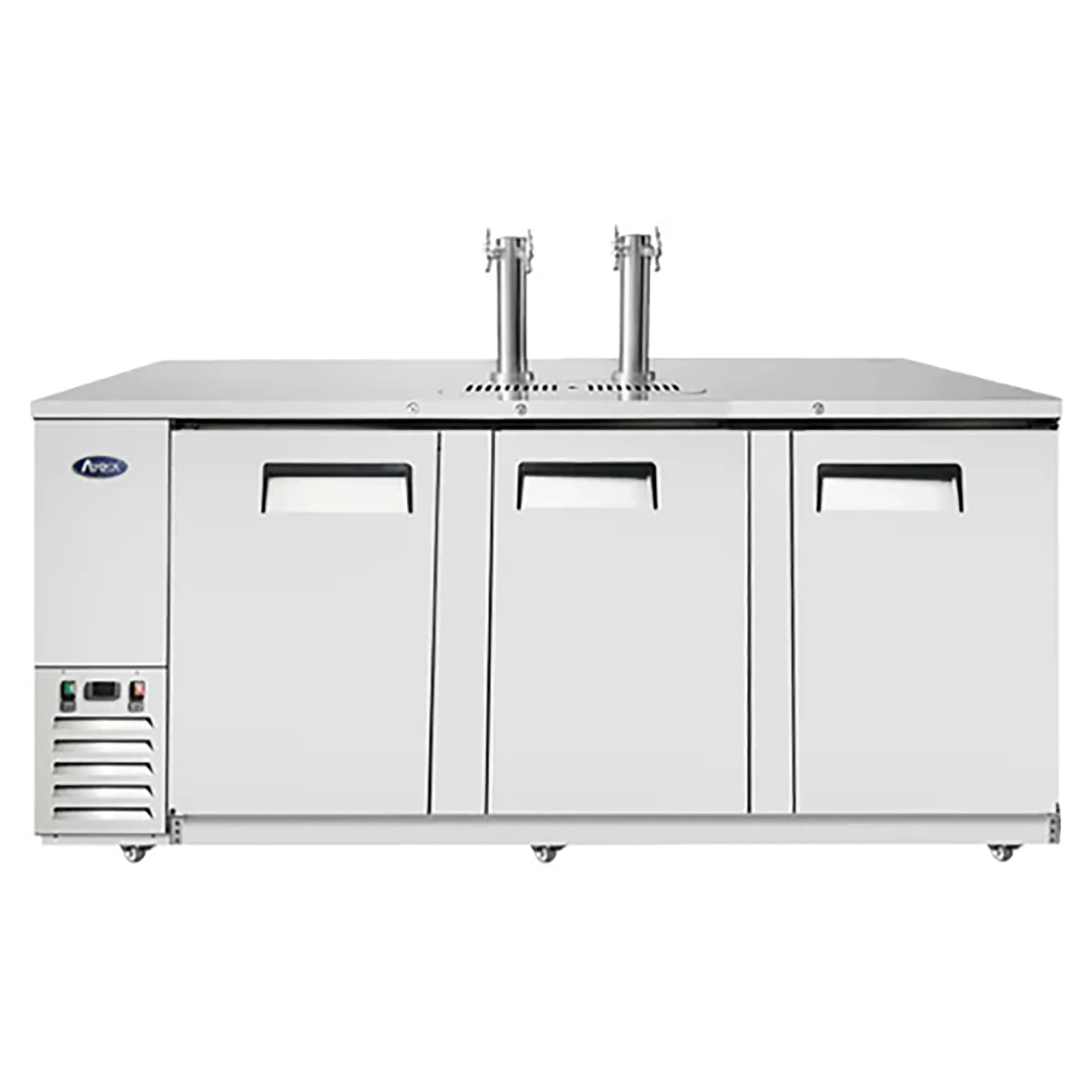 Atosa MKC90GR Triple Door 90" Wide Keg Beer Dispensing Cooler - Image 2