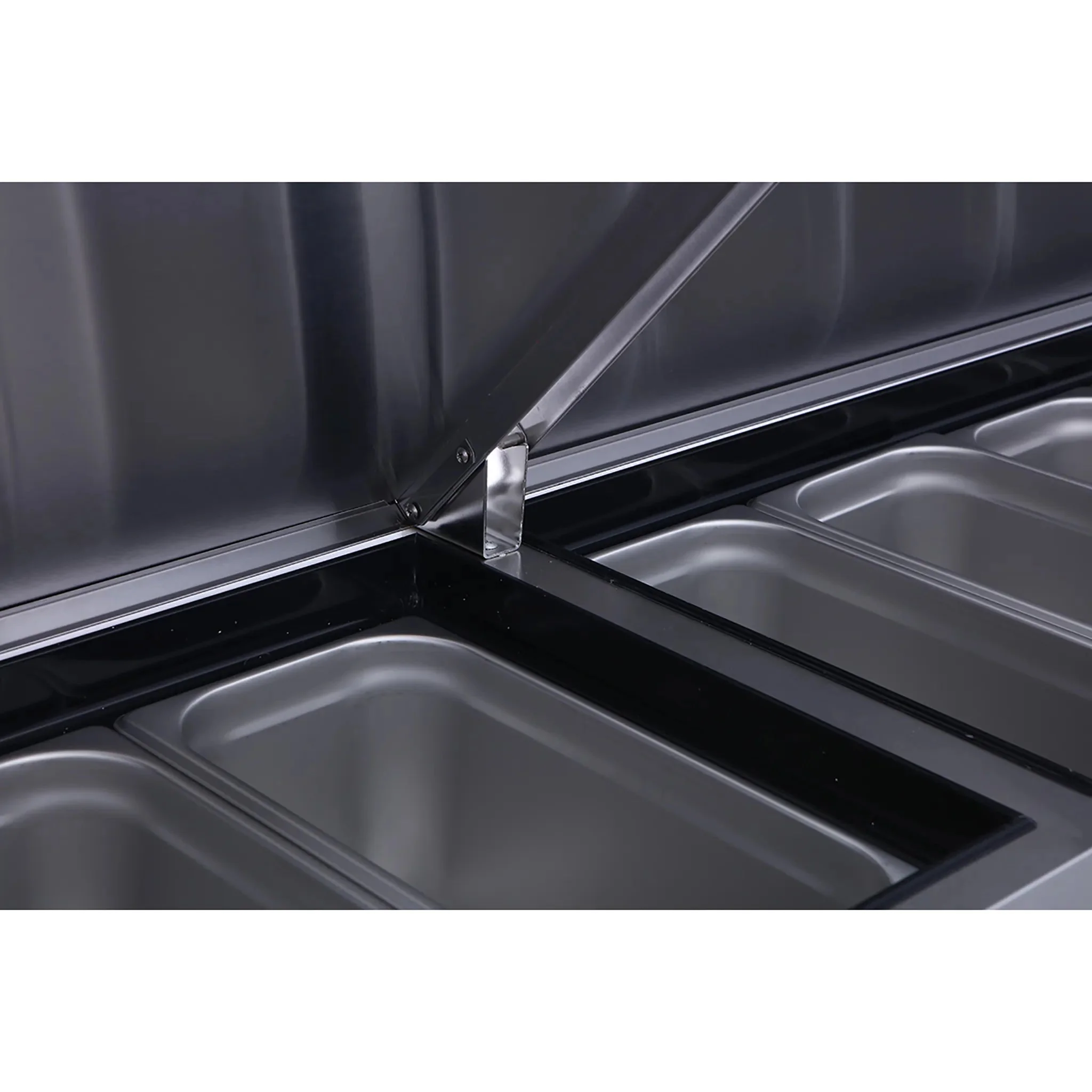 Atosa MPF8201GR Single Door 44" Refrigerated Pizza Prep Table - Image 7