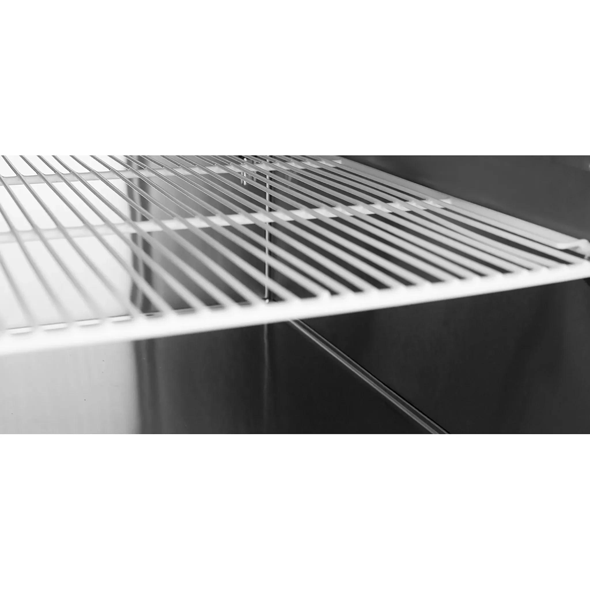 Atosa MPF8203GR Triple Door 93" Refrigerated Pizza Prep Table - Image 8