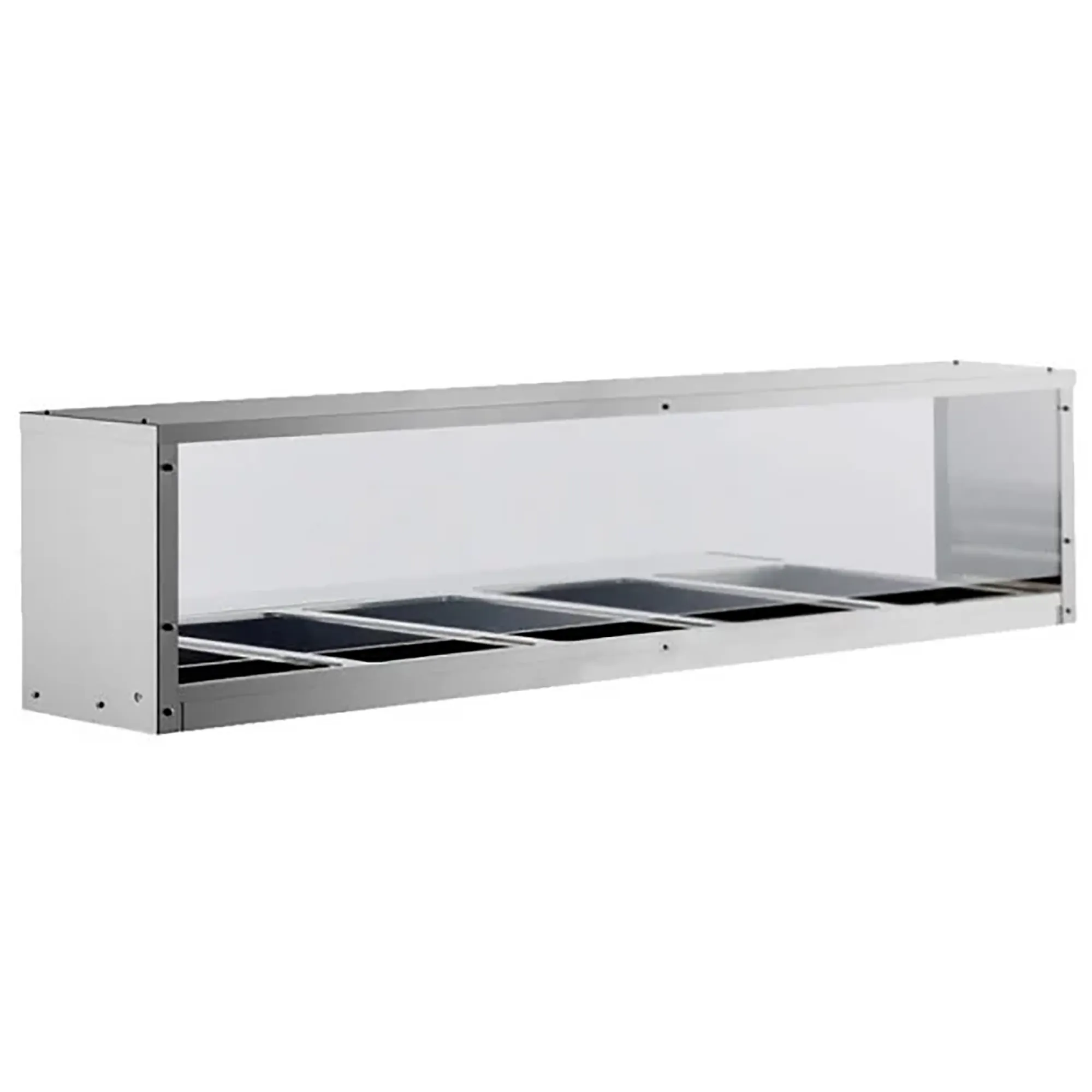 Atosa MROS Series Overshelf/Sneeze Guard for CSTEA Series Well Steam Table - Various Sizes - Image 4