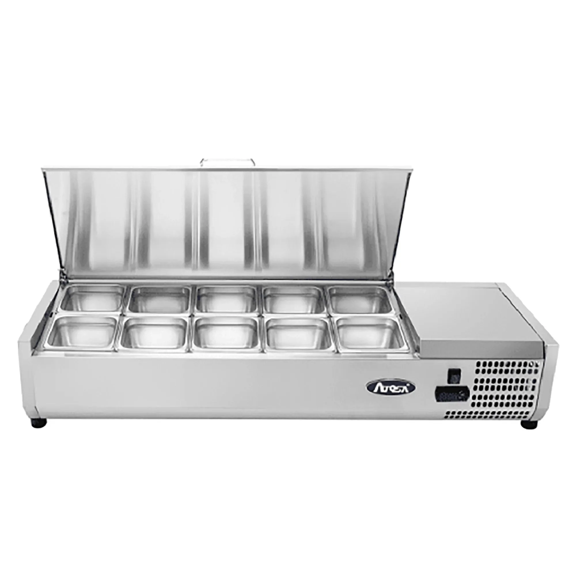 Atosa MSCT-48-10 Refrigerated 50" Counter Top Prep Station - Image 3