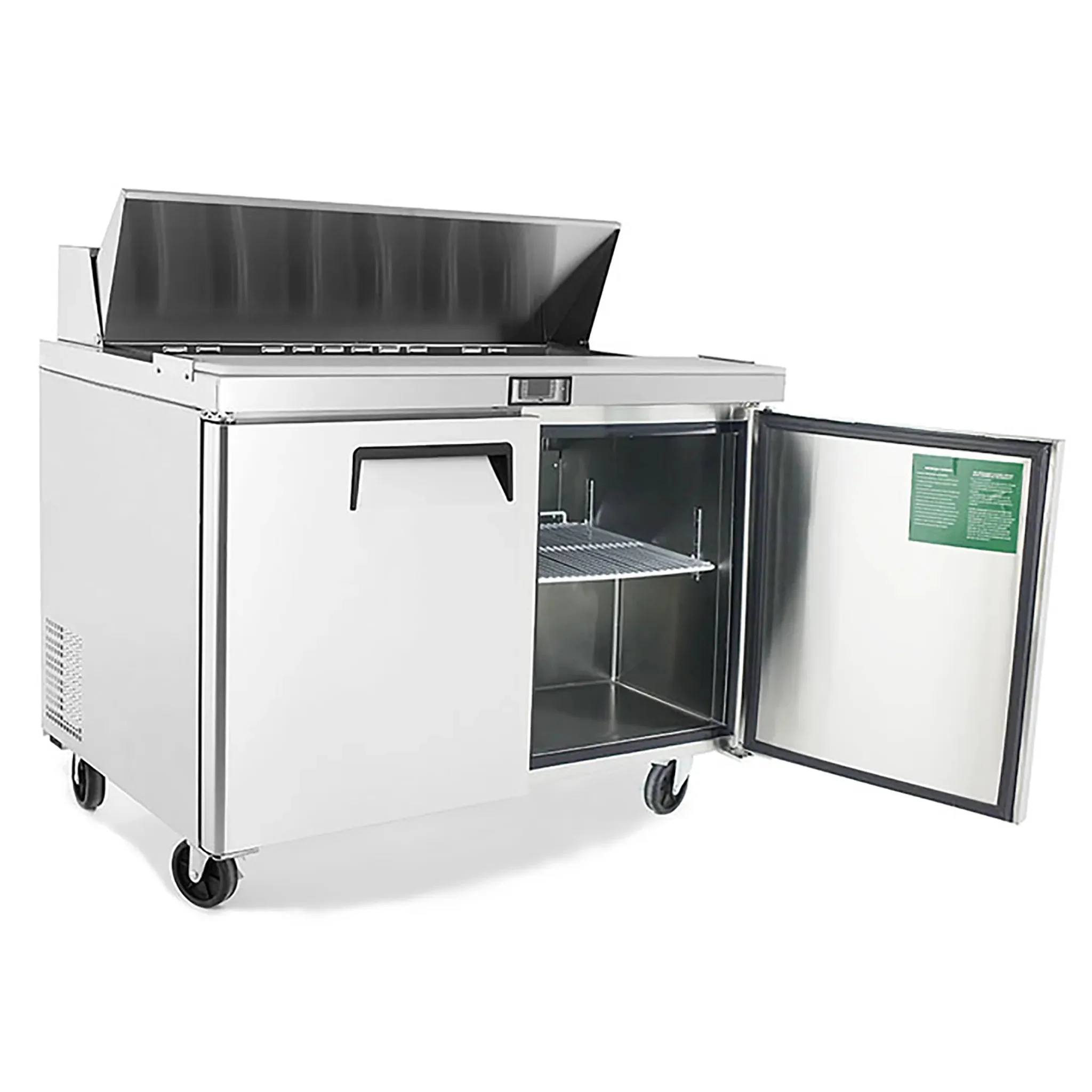 Atosa MSF3610GR Double Door 36" Refrigerated Sandwich Prep Table - Image 2