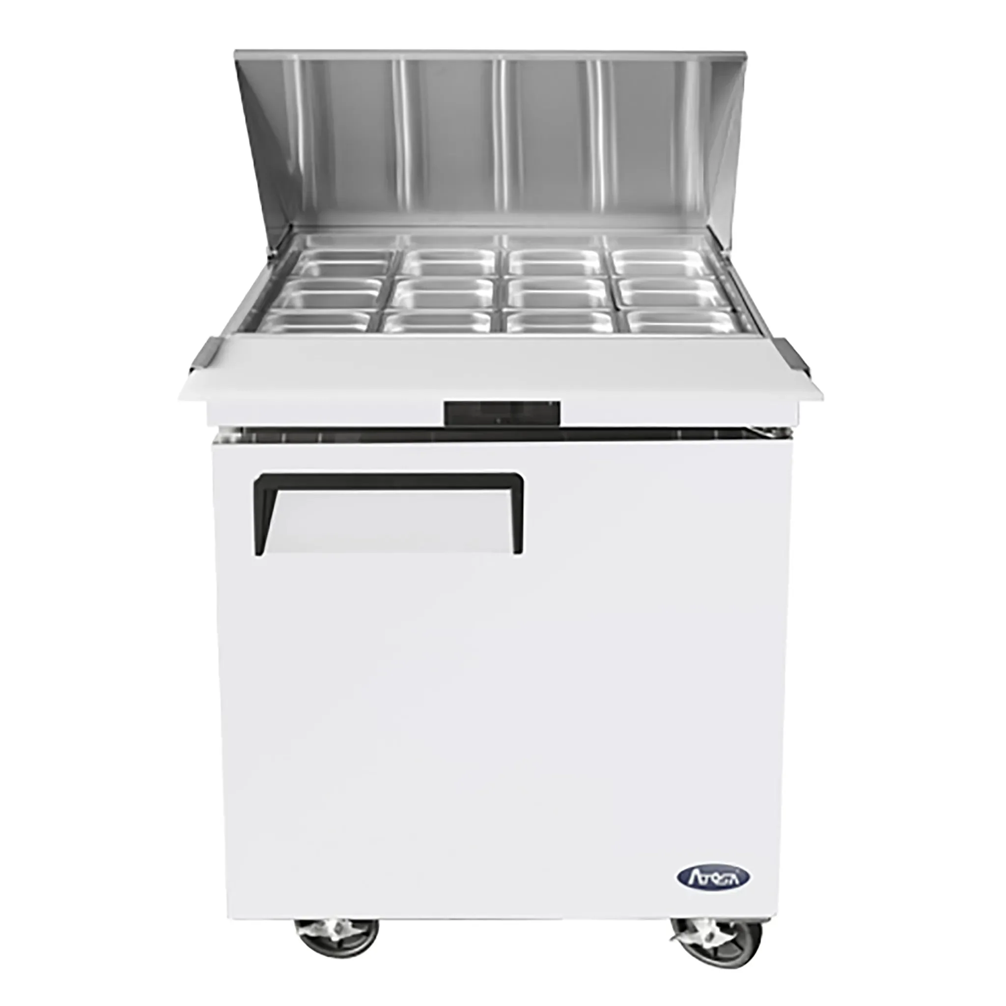 Atosa MSF8305GR Single Door 27" Refrigerated Mega Top Sandwich Prep Table - Image 3