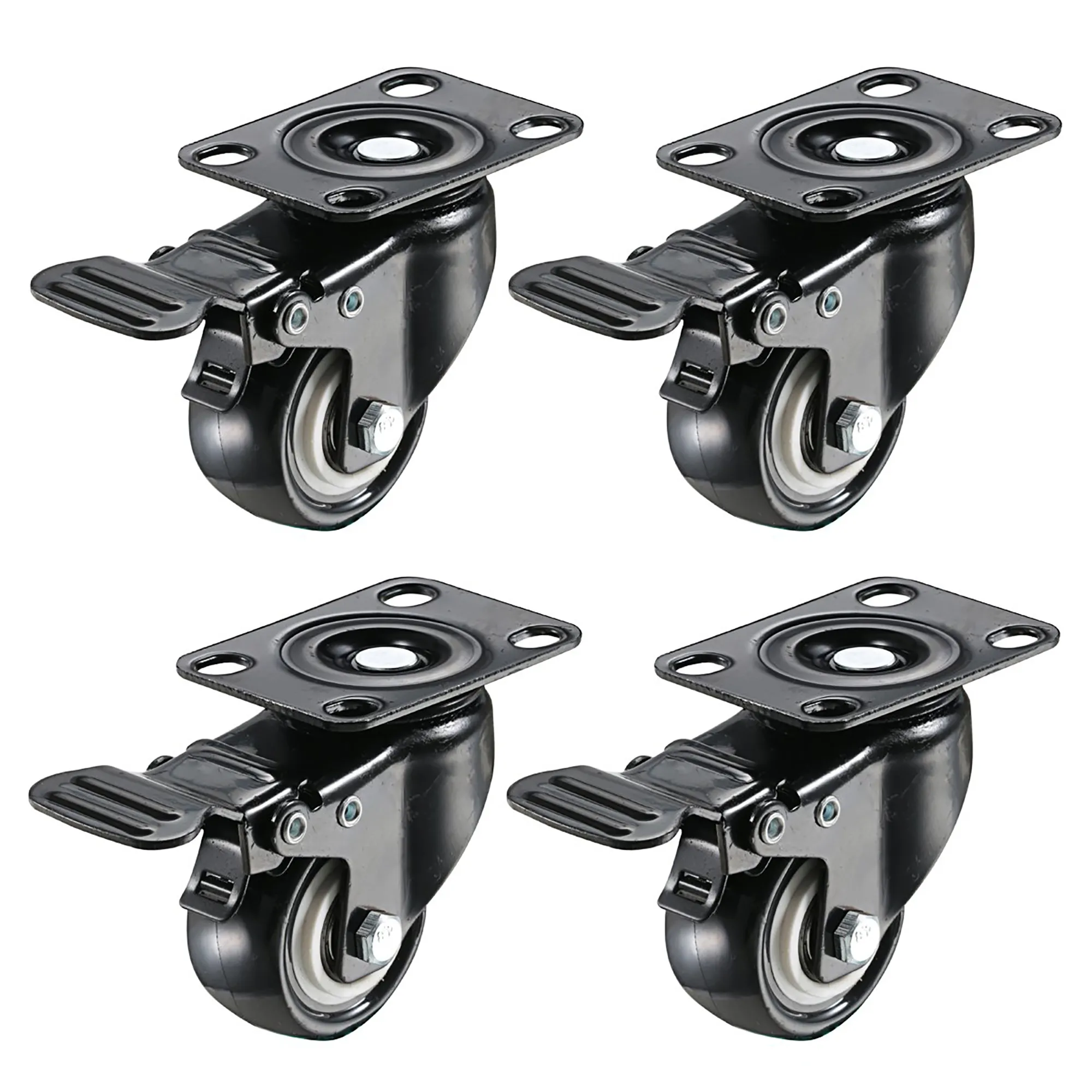 Atosa A400002 Universal Plate 1" Casters - Set of 4