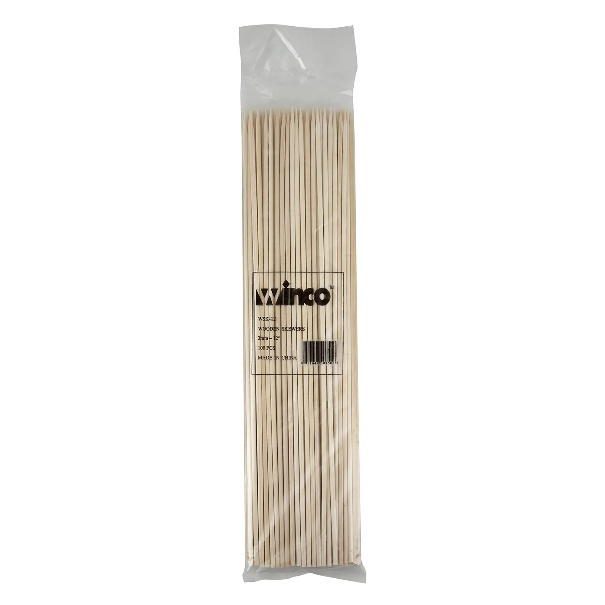 Winco Bamboo Skewers (Bag of 100) - Various Sizes - Image 4