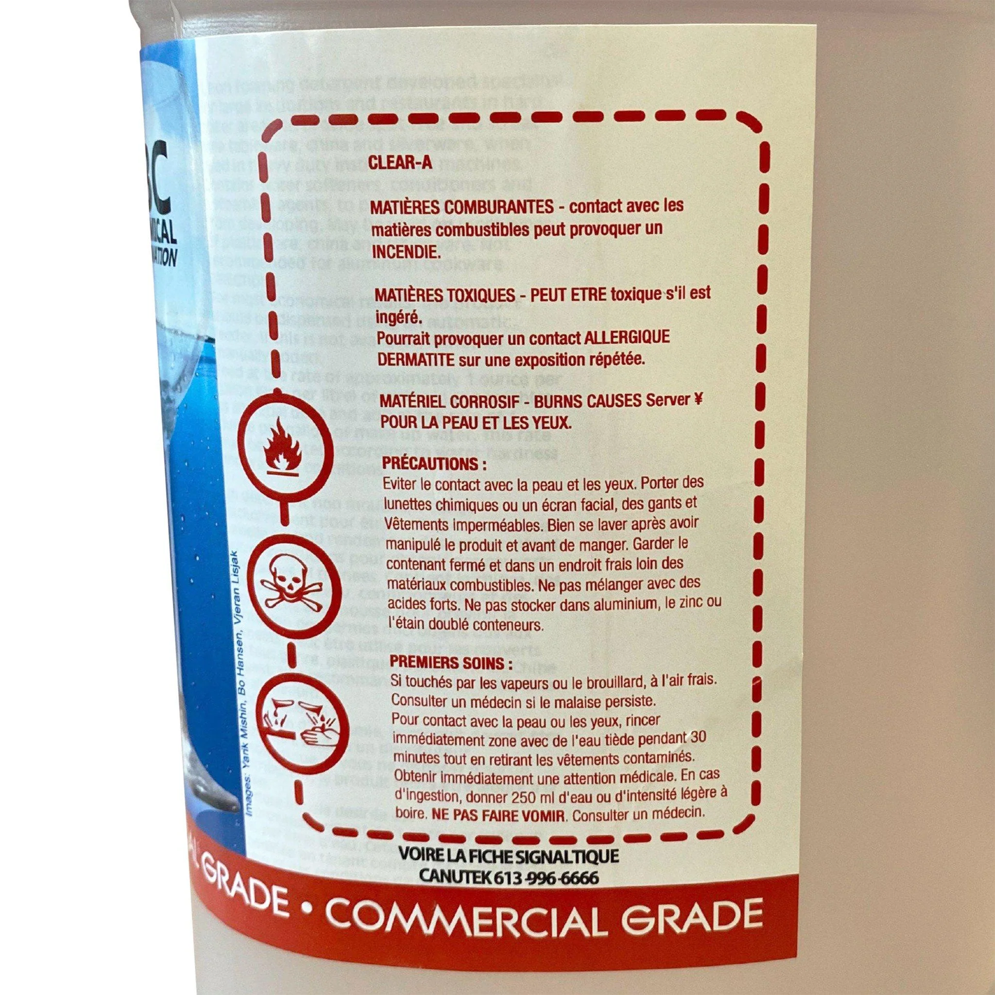 BC Chemical BCD Clear-A Concentrated Detergent - Various Sizes - Image 3