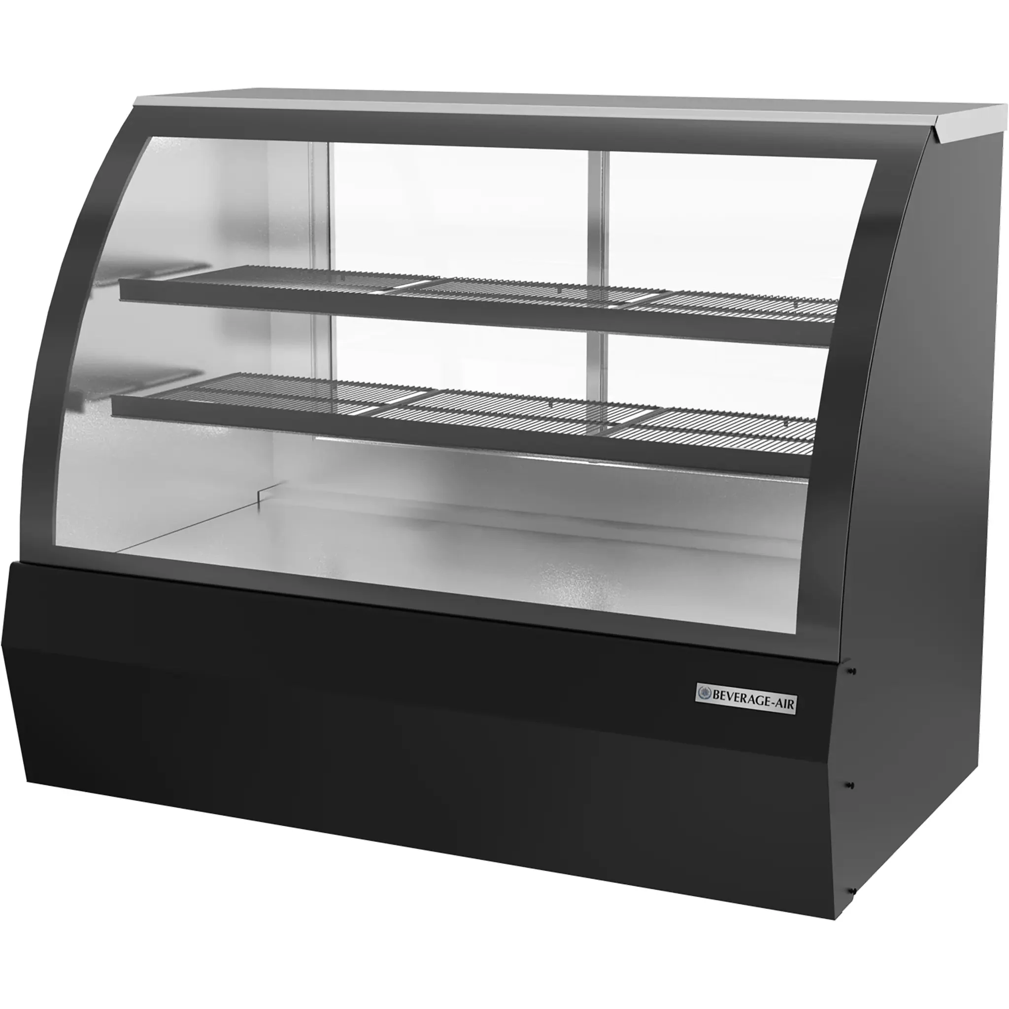 **OPEN BOX** Beverage Air CDR5HC-1-B Curved Glass 60" Refrigerated Deli Case - Image 4